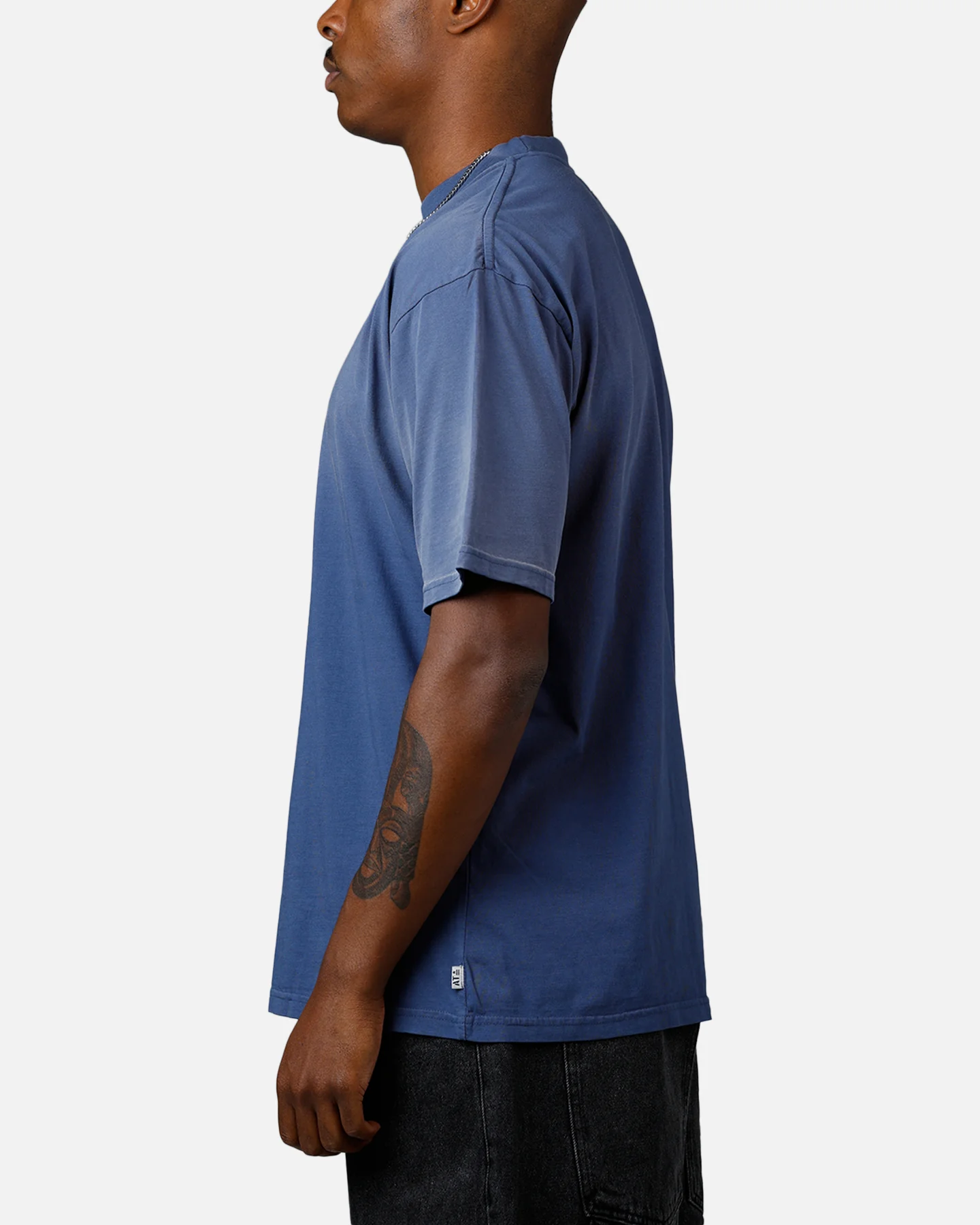 American Thrift Short Sleeve T-Shirt Washed Blue - Image 5