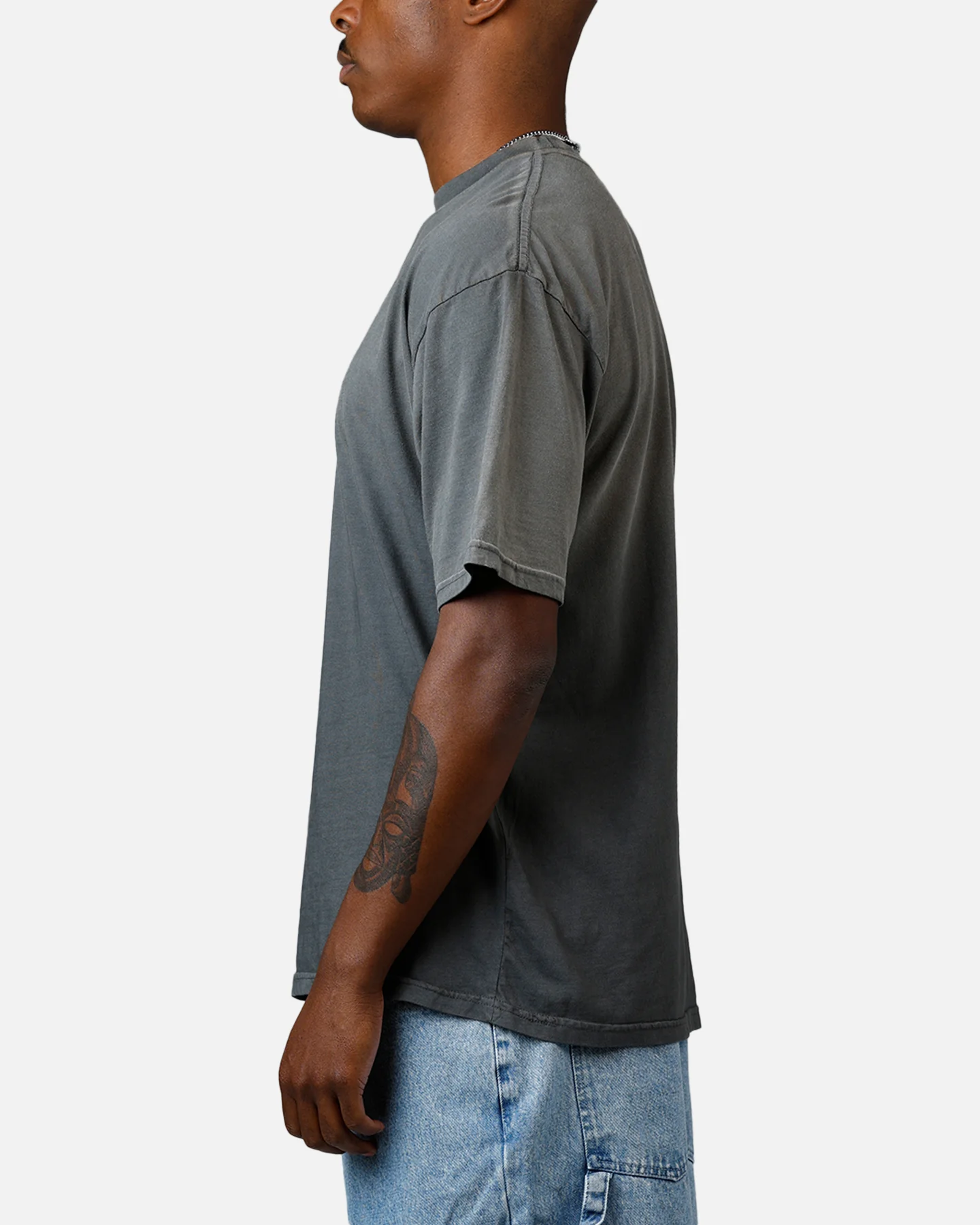 American Thrift Short Sleeve T-Shirt Washed Charcoal - Image 5