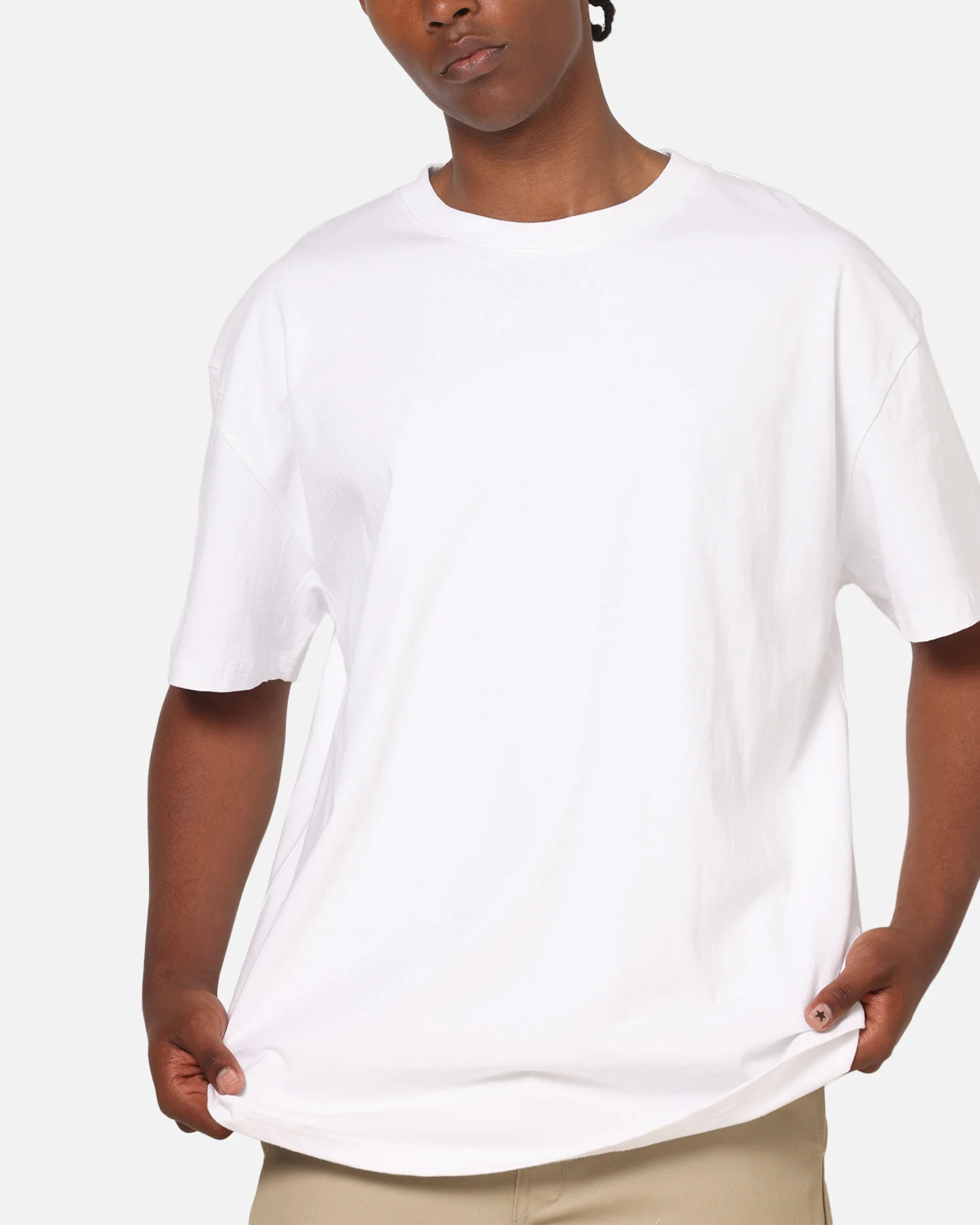 American Thrift Block Fit T-Shirt White - Image 6