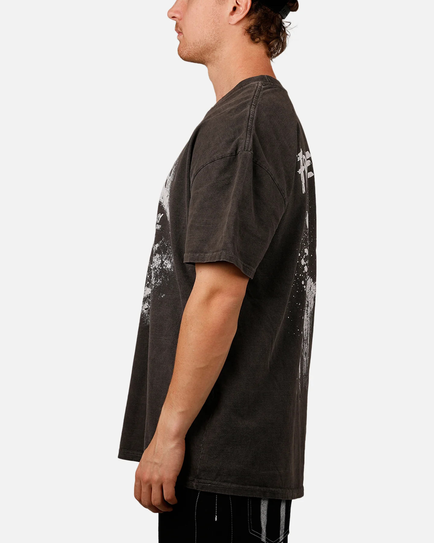 American Thrift X Friday The 13th 'Horror Classics' 13th Classic Heavy T-Shirt Black Wash - Image 5