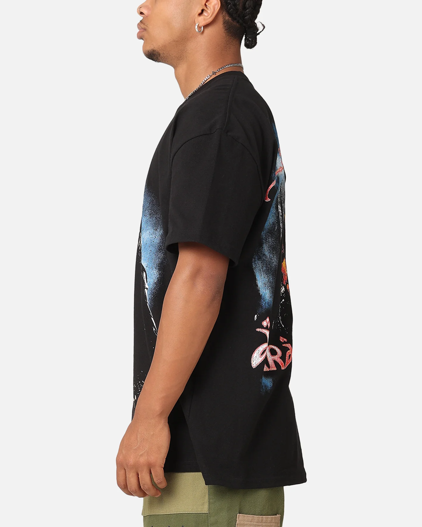 American Thrift X The Lord Of The Ring Aragorn Heavy T-Shirt Black - Image 6