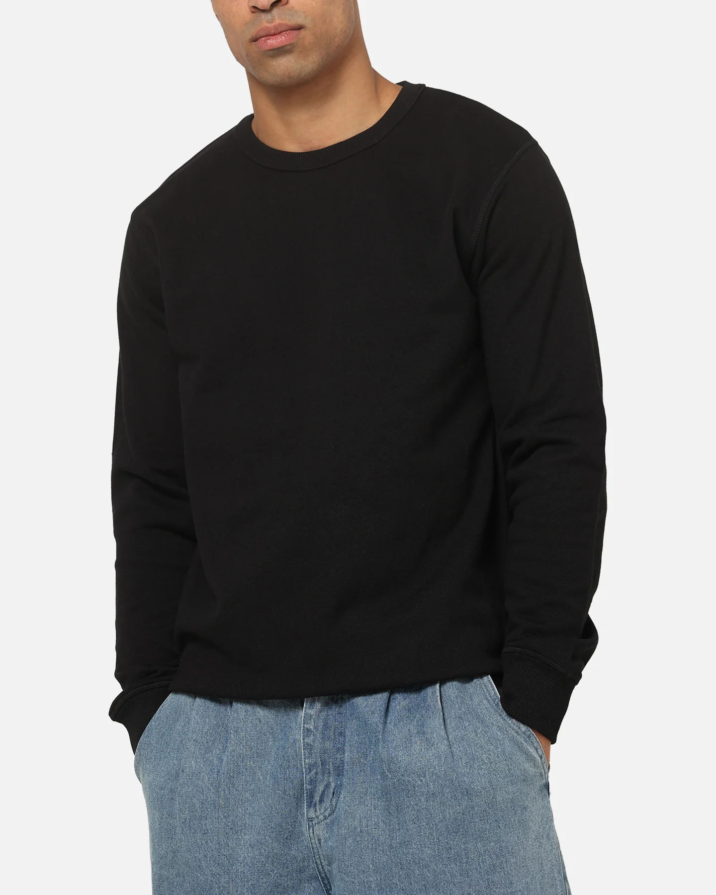 As Colour 5121 Premium Crewneck Black - Image 6