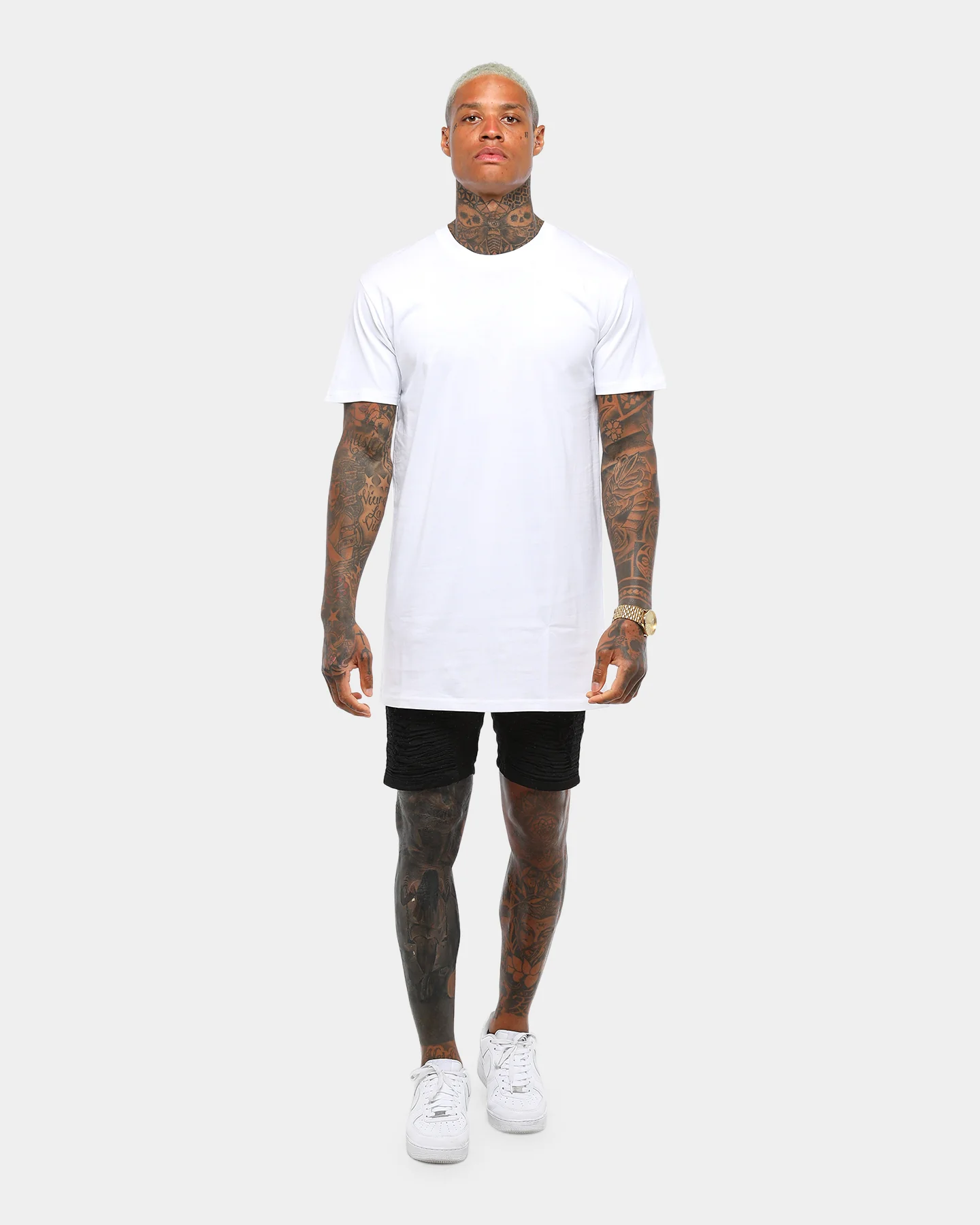 AS Colour Tall T-Shirt White - Image 5