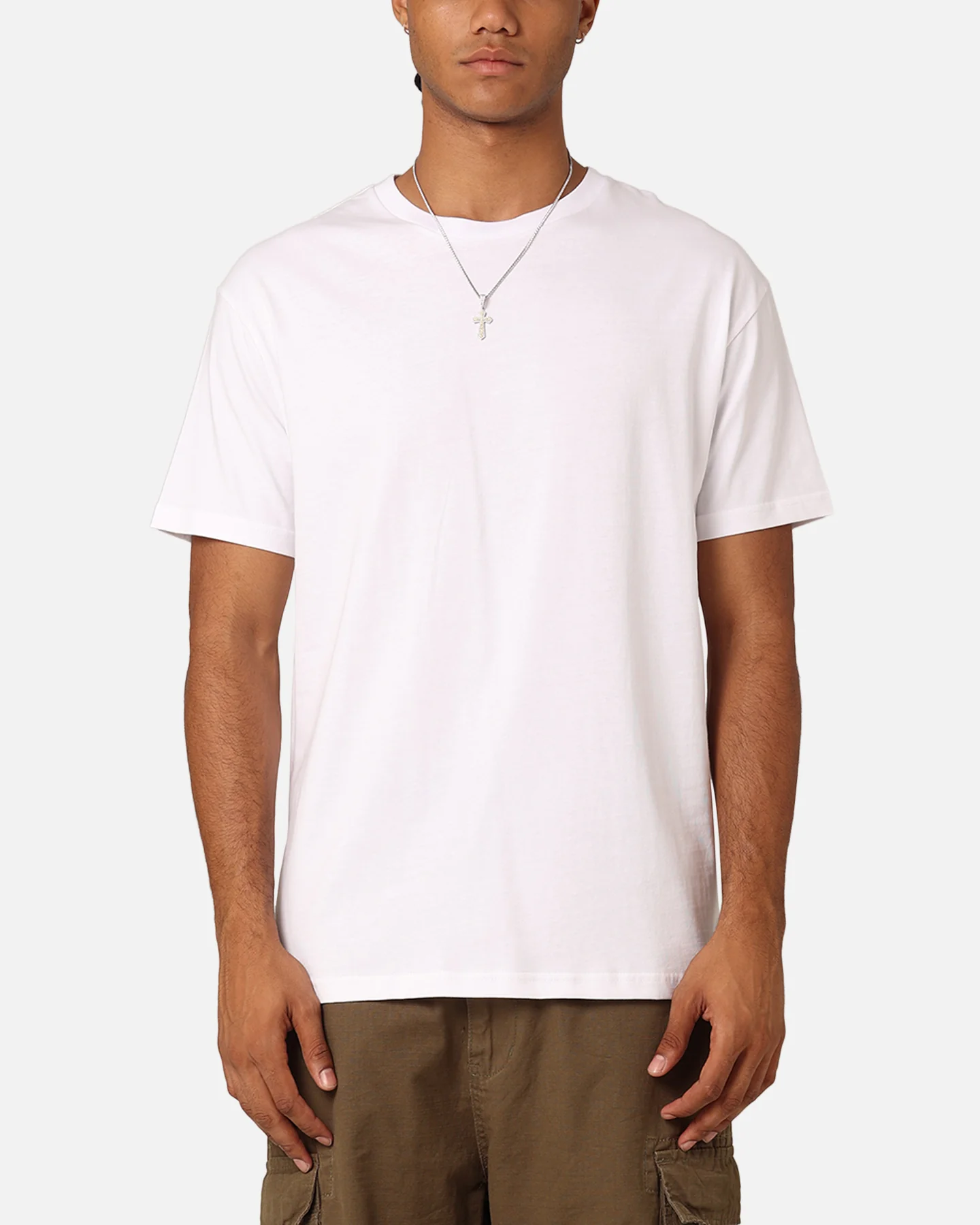 AS Colour Block T-Shirt White