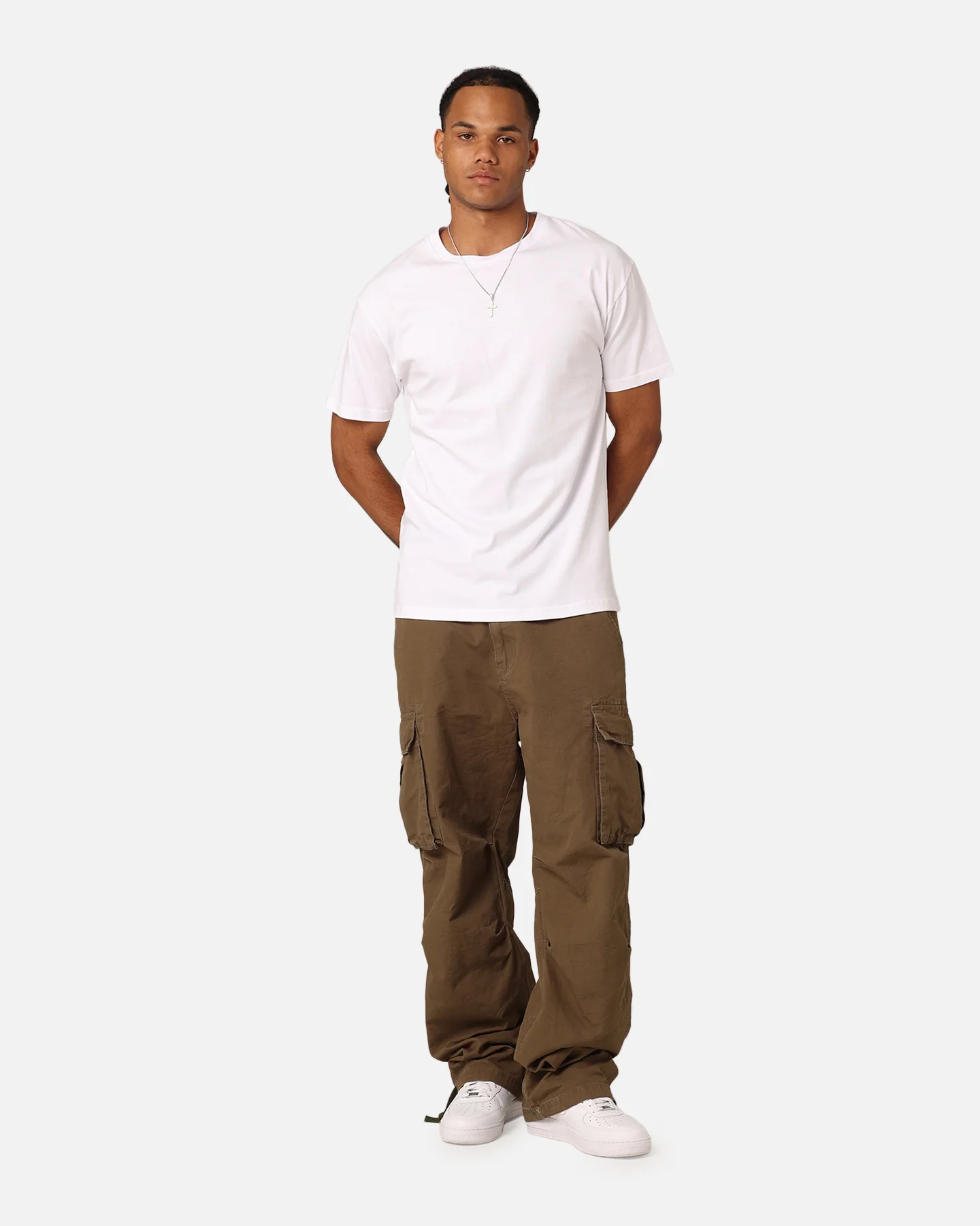 AS Colour Block T-Shirt White - Image 2