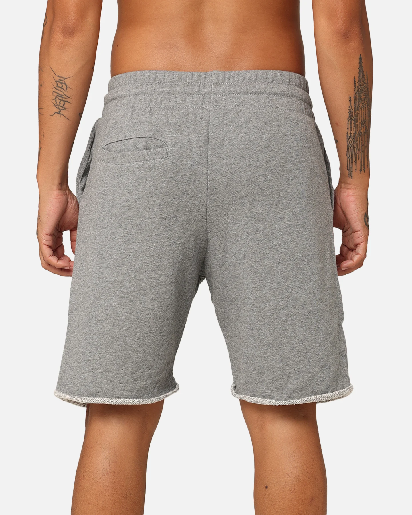 AS Colour Fleece Shorts Steel - Image 8