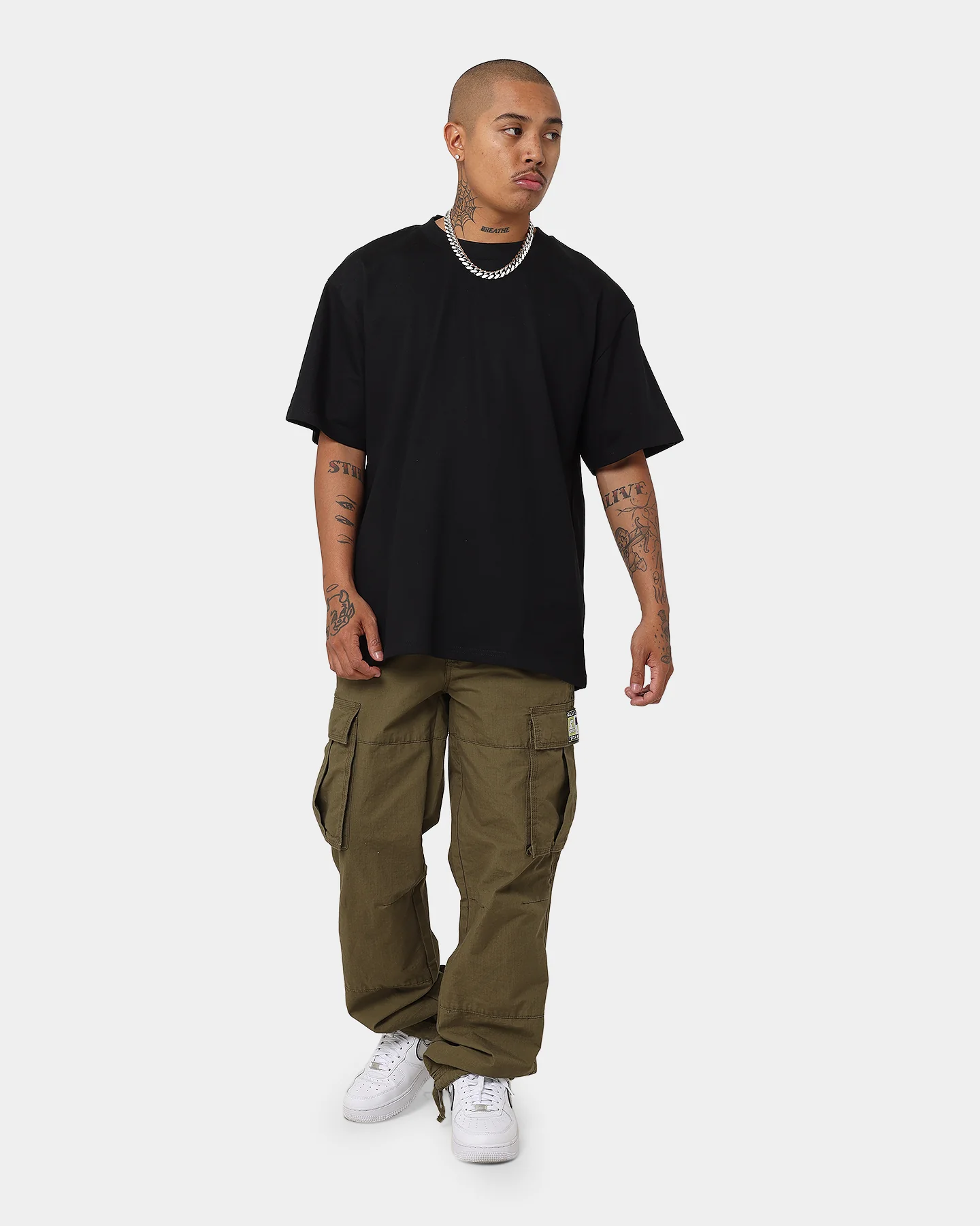 AS Colour Heavy T-Shirt Black - Image 2