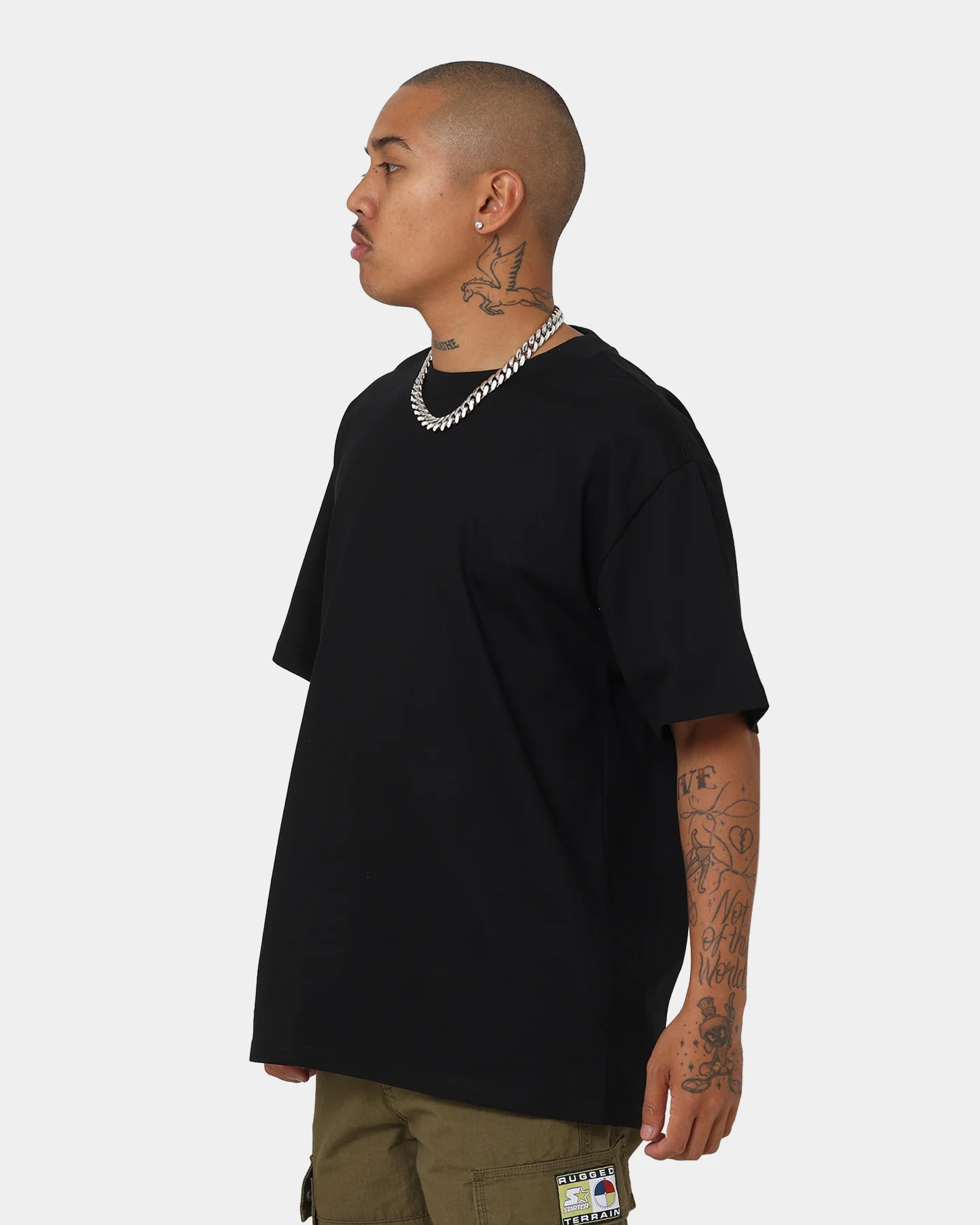 AS Colour Heavy T-Shirt Black - Image 6