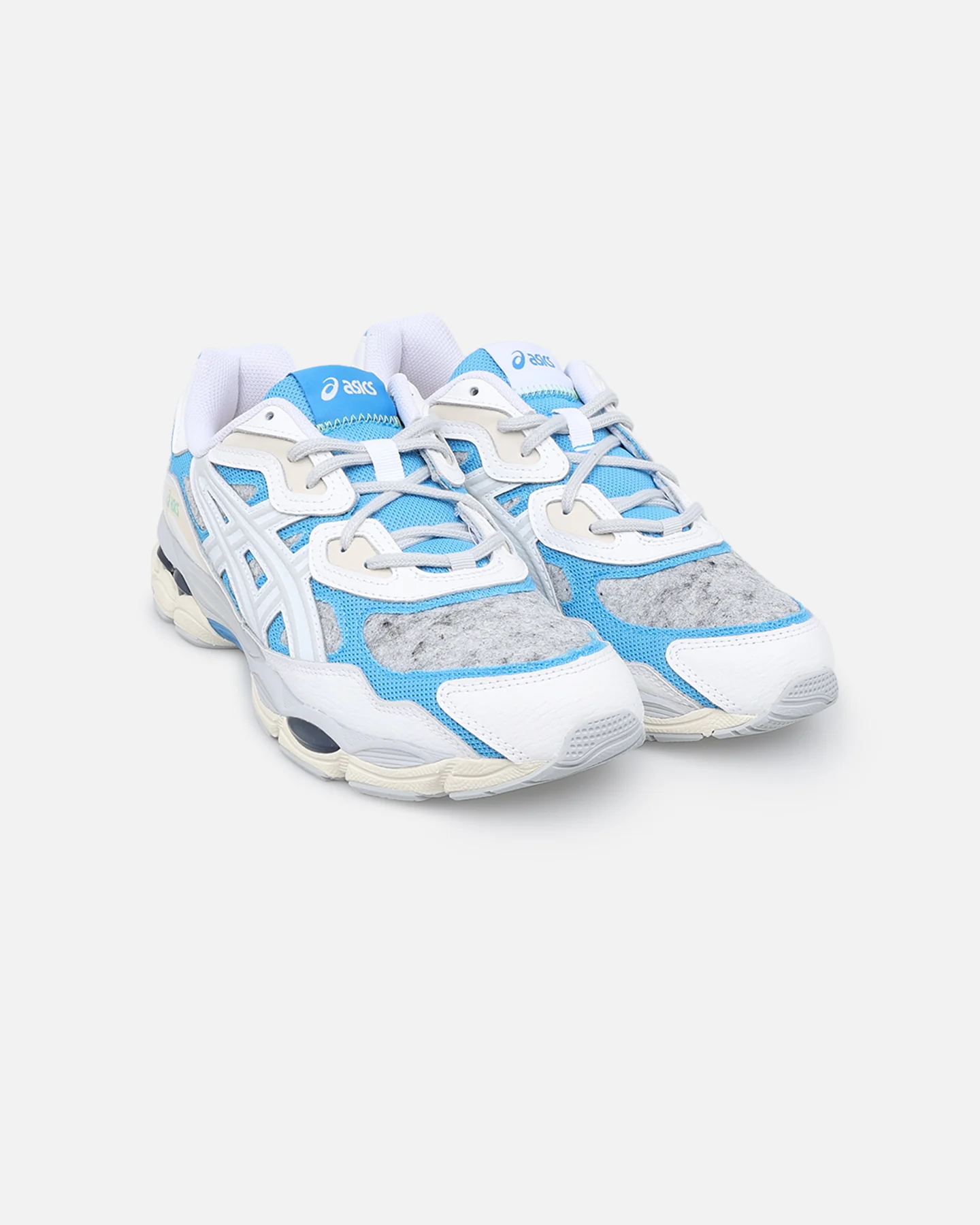 Asics GEL-NYC White/Dolphin Blue - Image 5