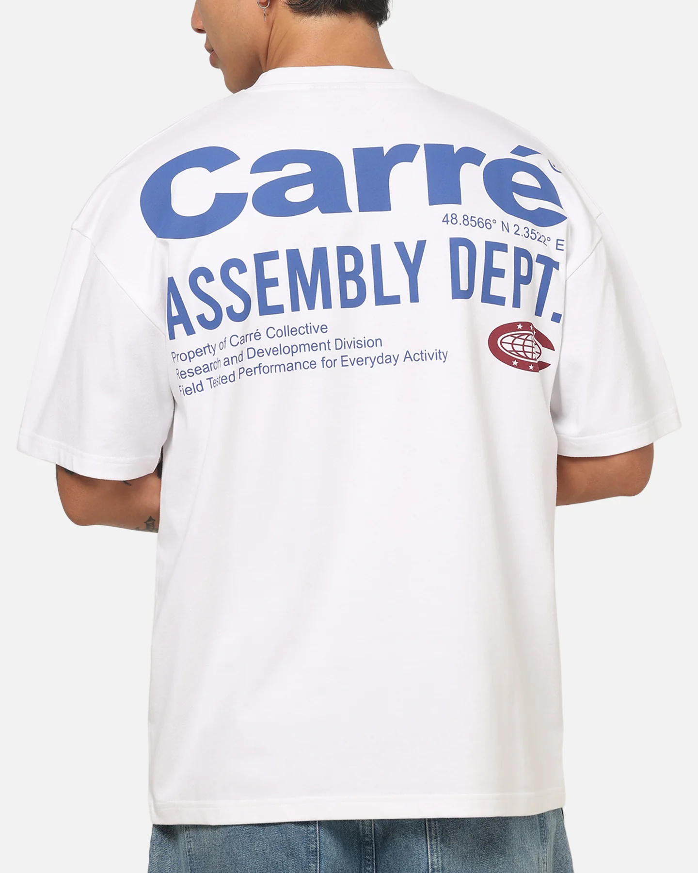 Carre Assembly Department T-Shirt White - Image 8