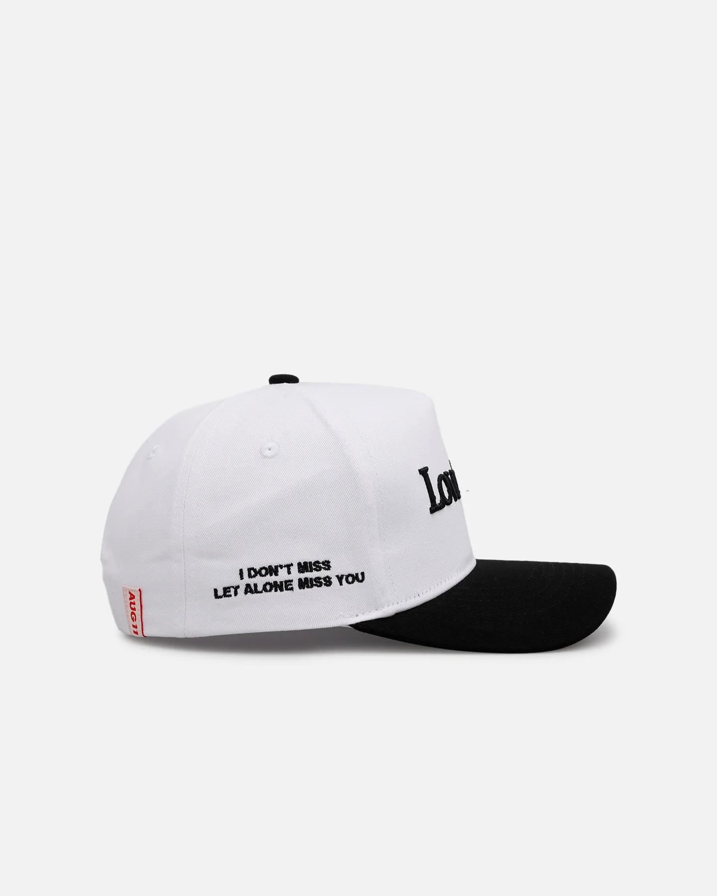 Aug11 Loverboy Snapback White/Black - Image 3