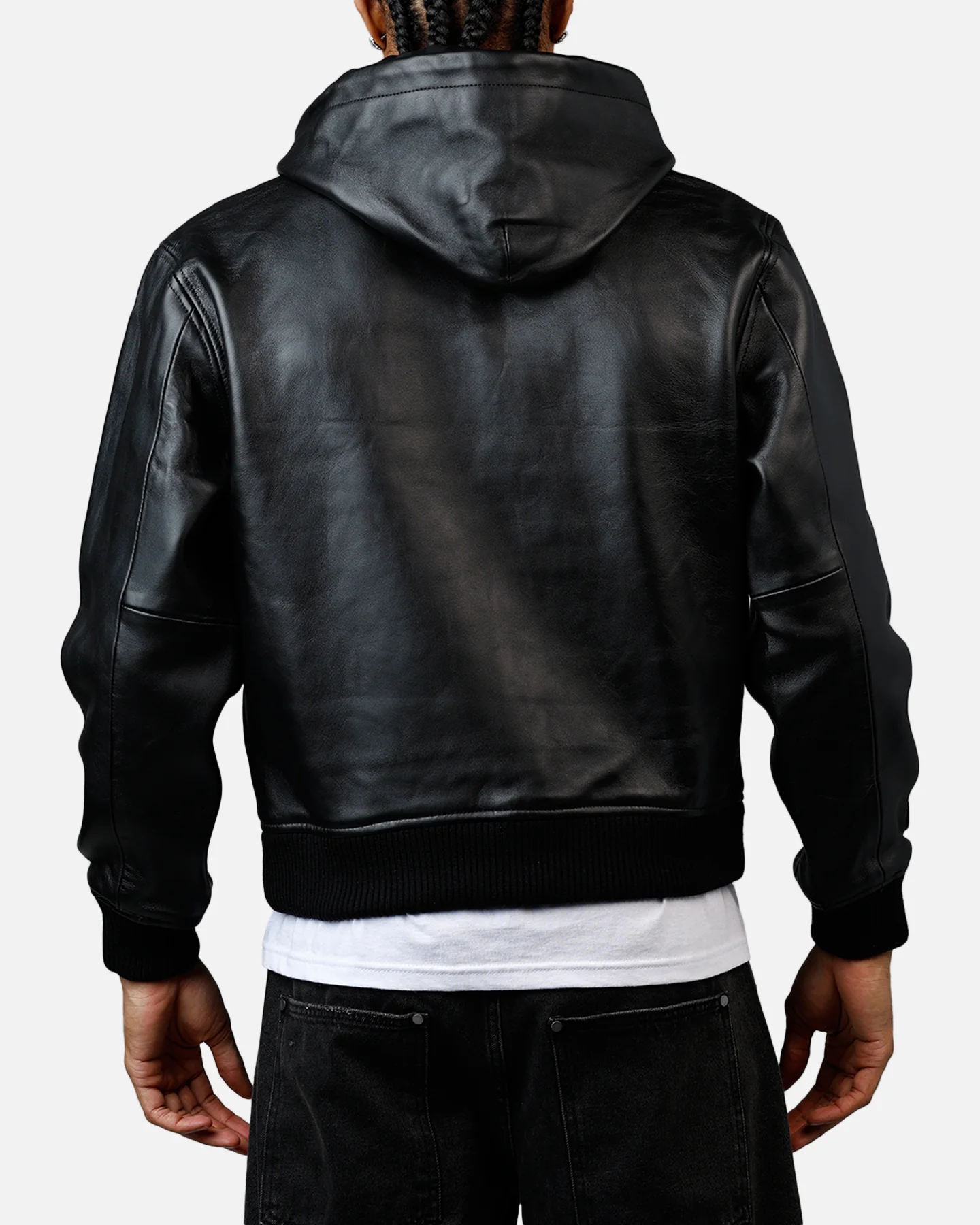 Avirex Napa Hoodie Black/Black - Image 2