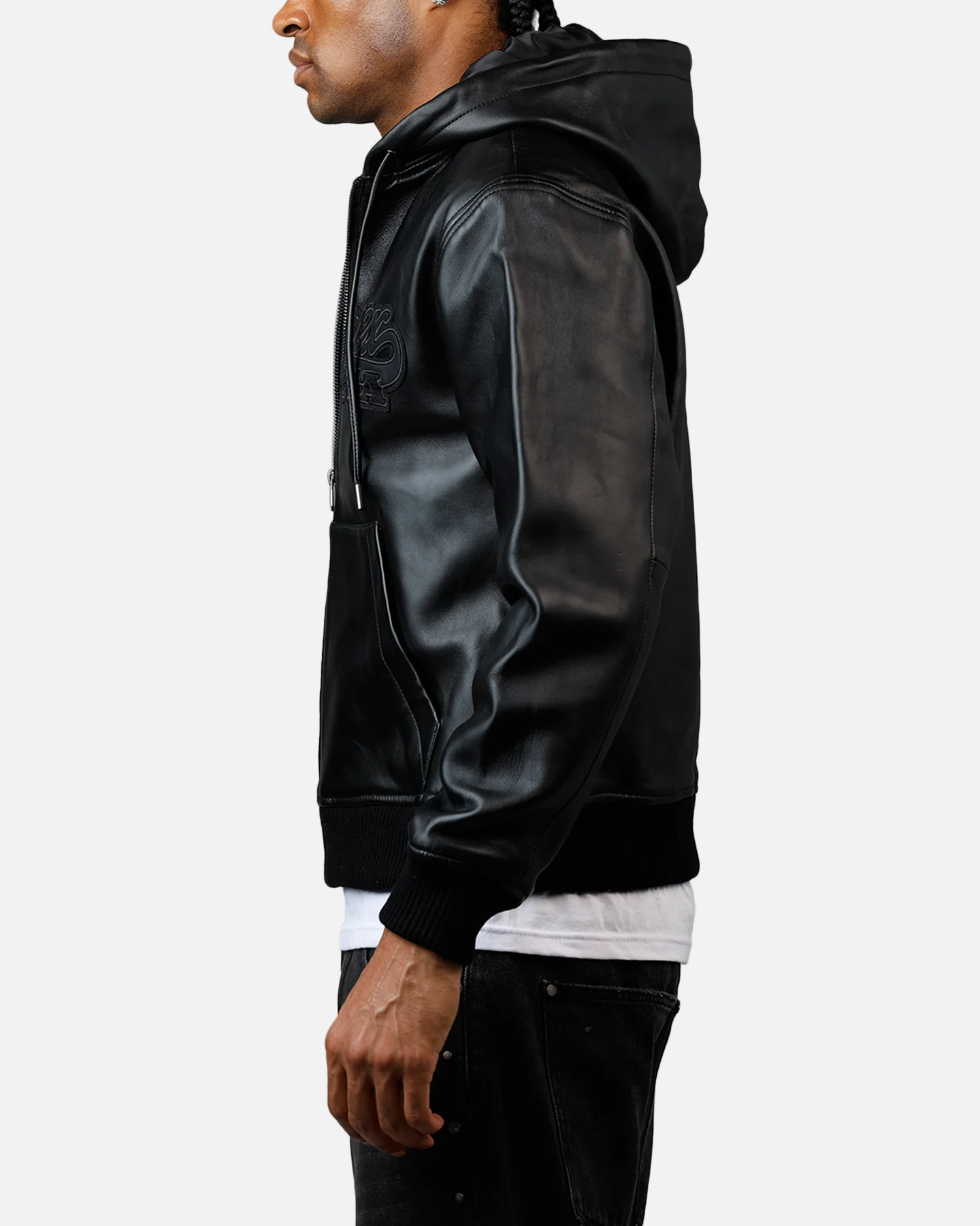 Avirex Napa Hoodie Black/Black - Image 5