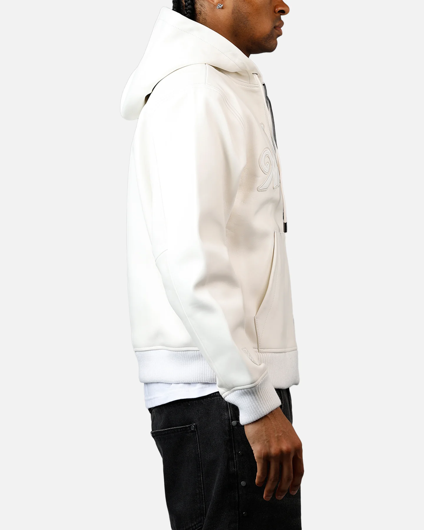 Avirex Napa Hoodie White - Image 4