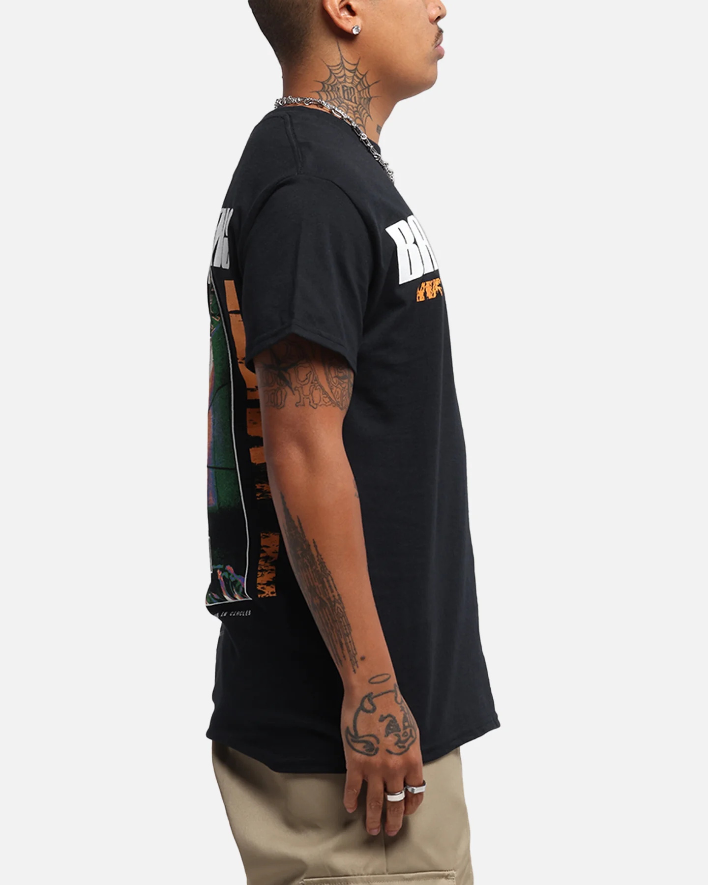 Bad Omens Concrete Jungle T-Shirt Black - Image 5