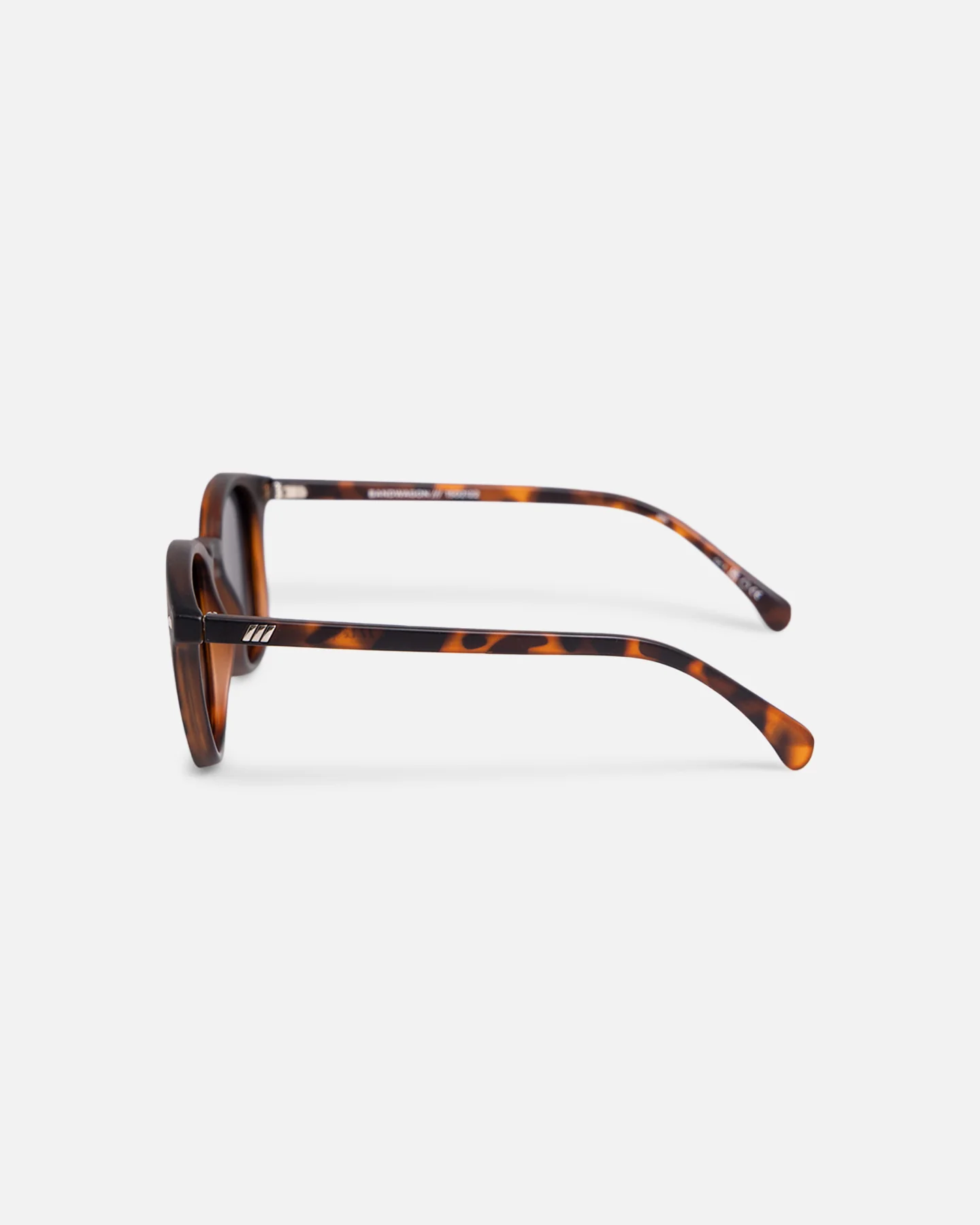 Le Specs Bandwagon Sunglasses Matte Tort/Smoke - Image 6