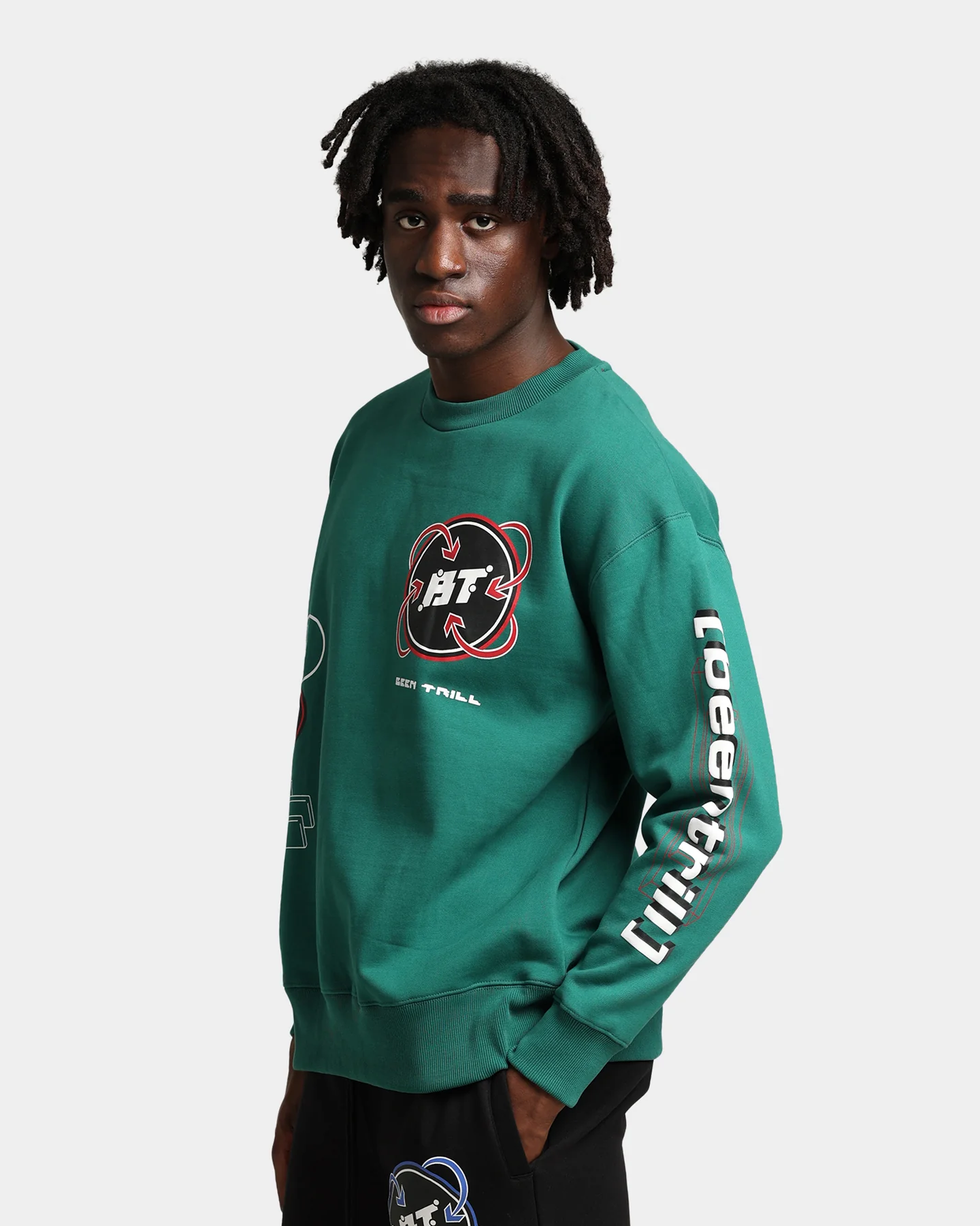 BEENTRILL Industries Crewneck Forest Green - Image 6