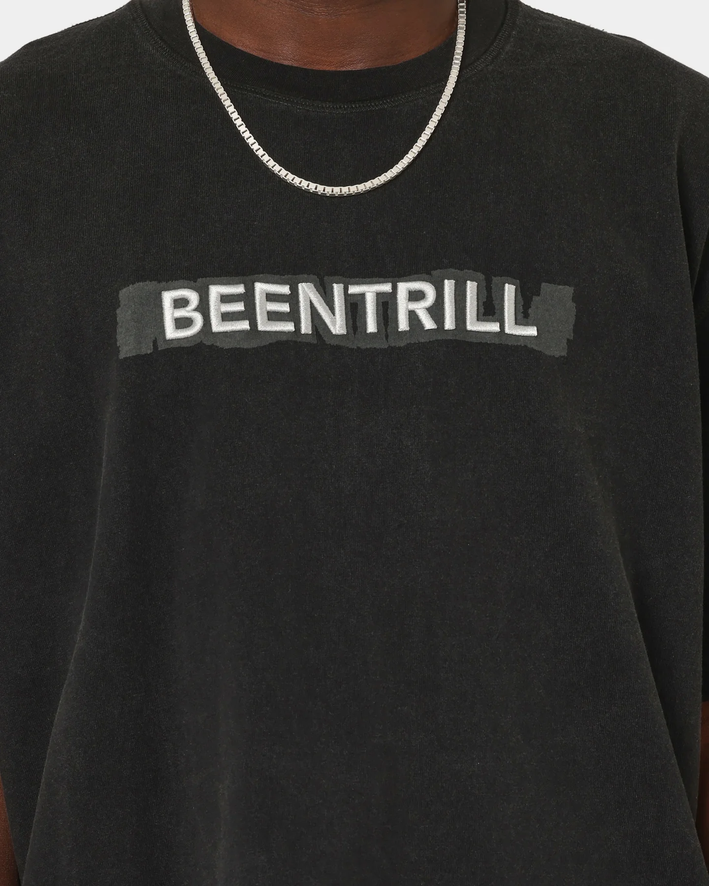 BEENTRILL Tonal T-Shirt Black - Image 3