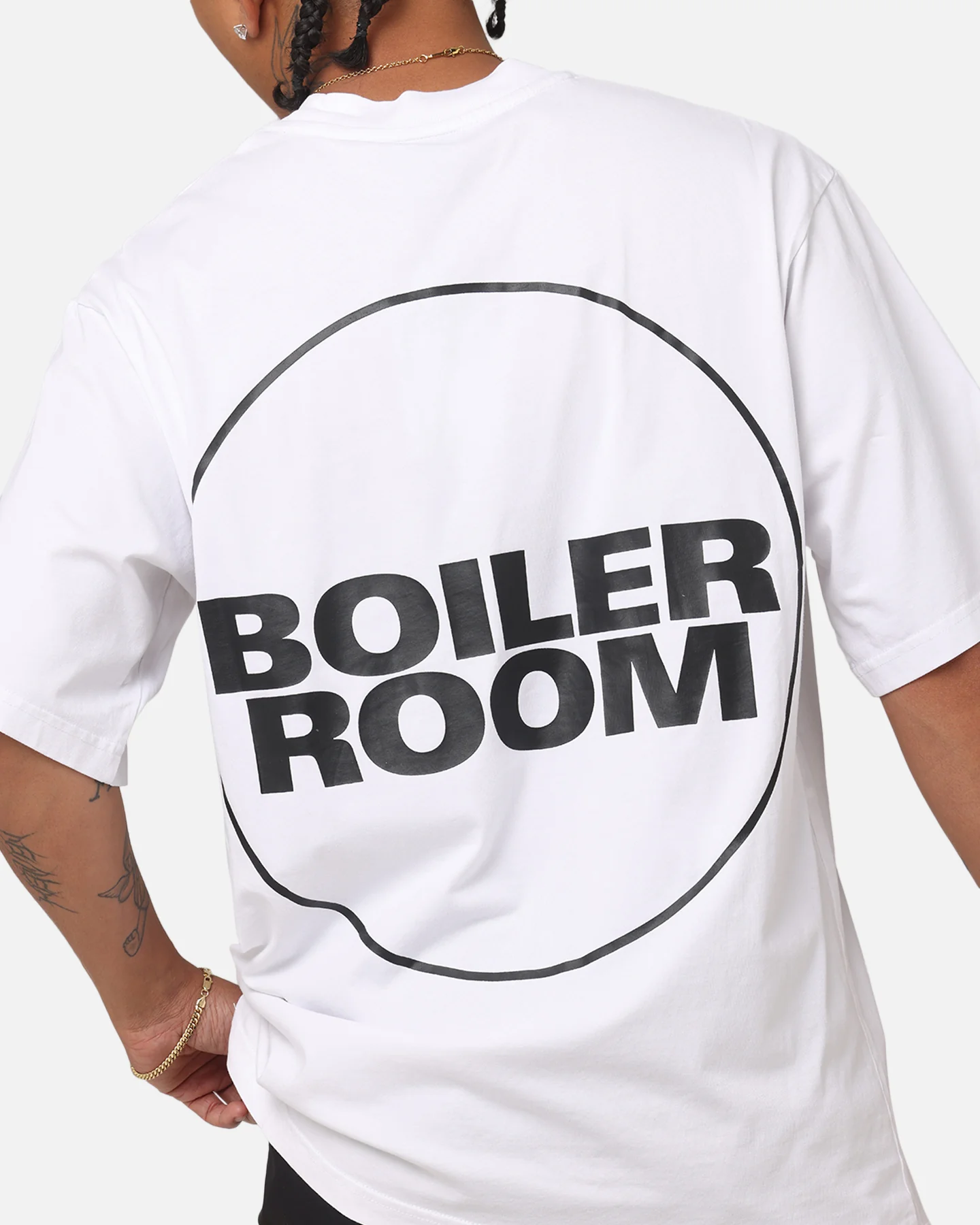 Boiler Room Core Logo T-Shirt White - Image 7