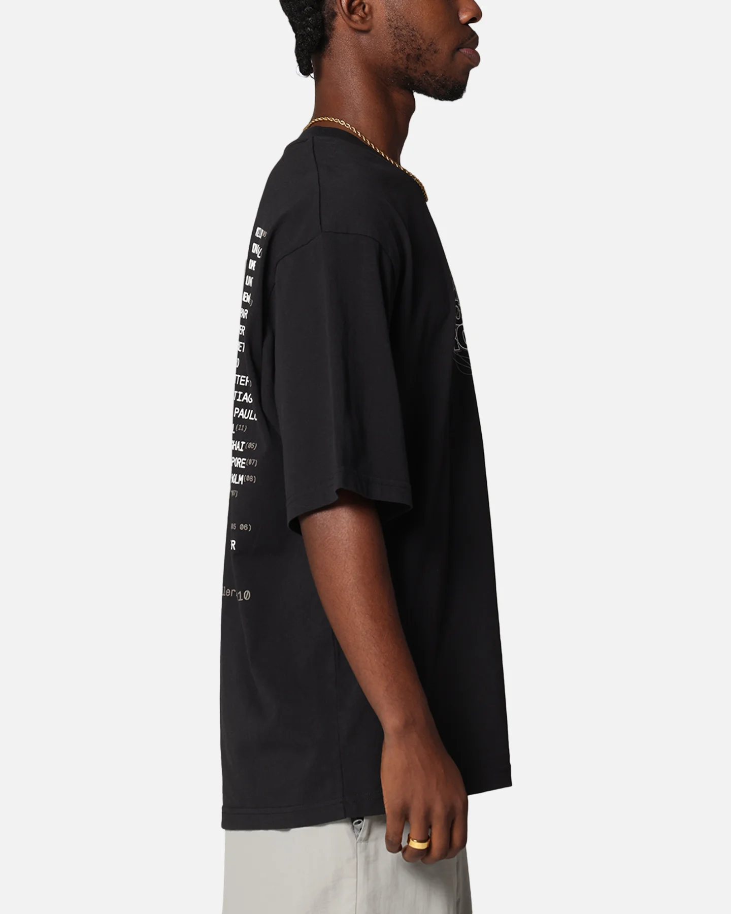Boiler Room World Tour T-Shirt Black - Image 5