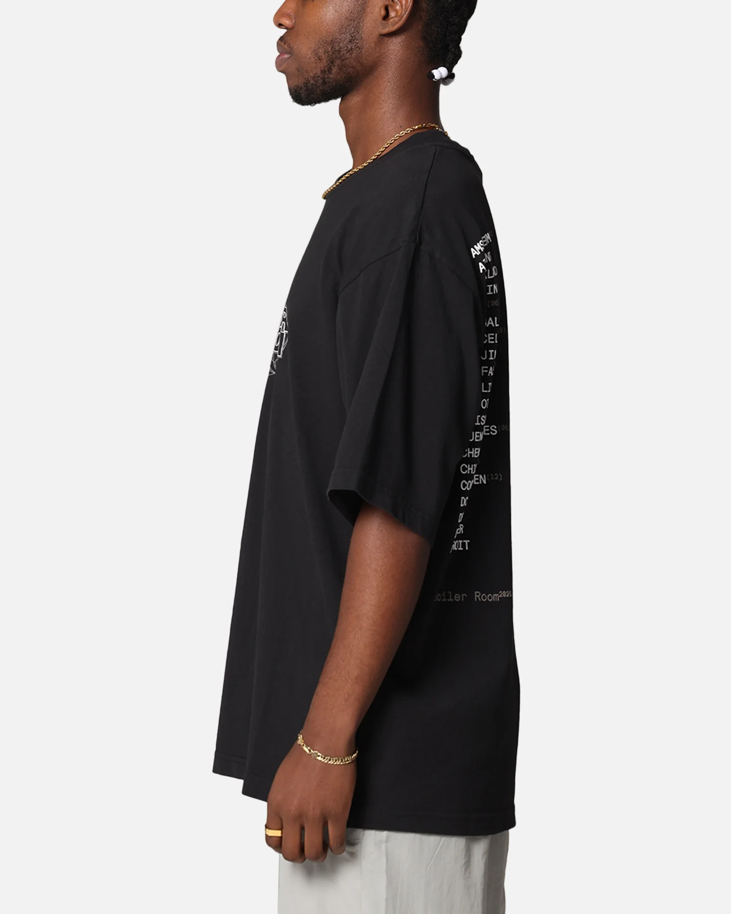 Boiler Room World Tour T-Shirt Black - Image 6