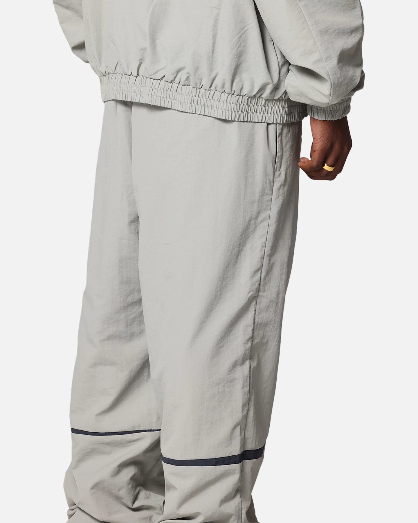 Boiler Room X Umbro Shell Track Pants Grey - Image 4