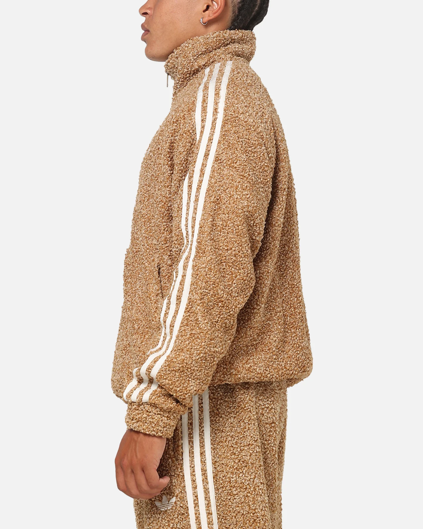 Adidas Boucle Firebird Track Top Cardboard - Image 5
