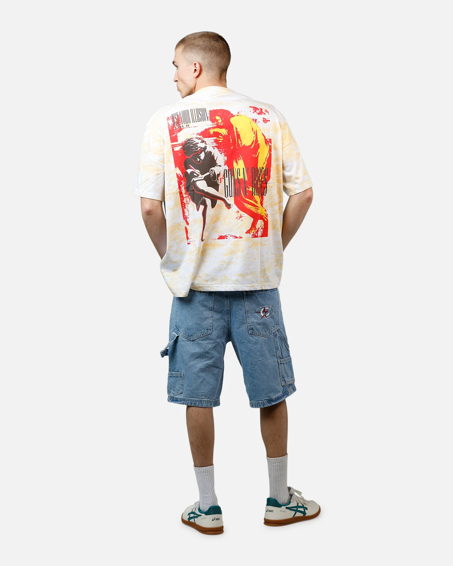 Bravado Guns N Roses AOP T-Shirt White Multi - Image 6