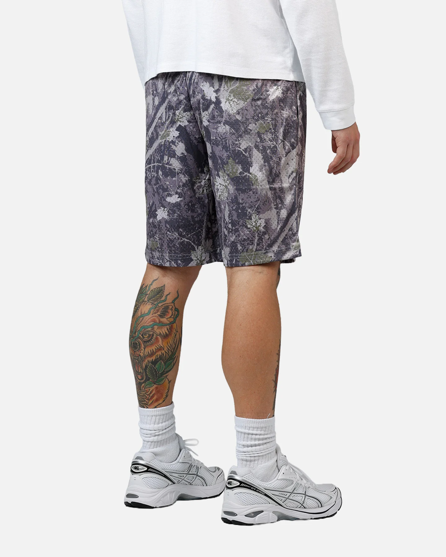 New Era Atlanta Braves Camo Shorts Camo - Image 4