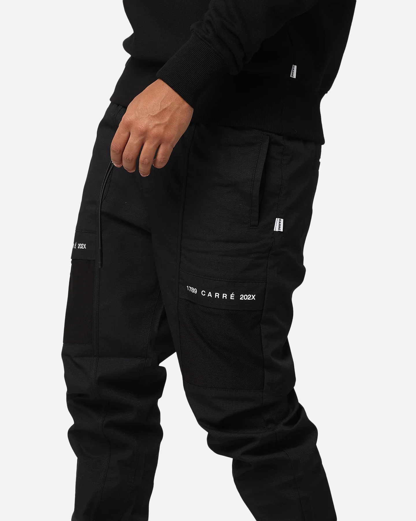 Carré 202X Cargo Jogger Pants Black - Image 4
