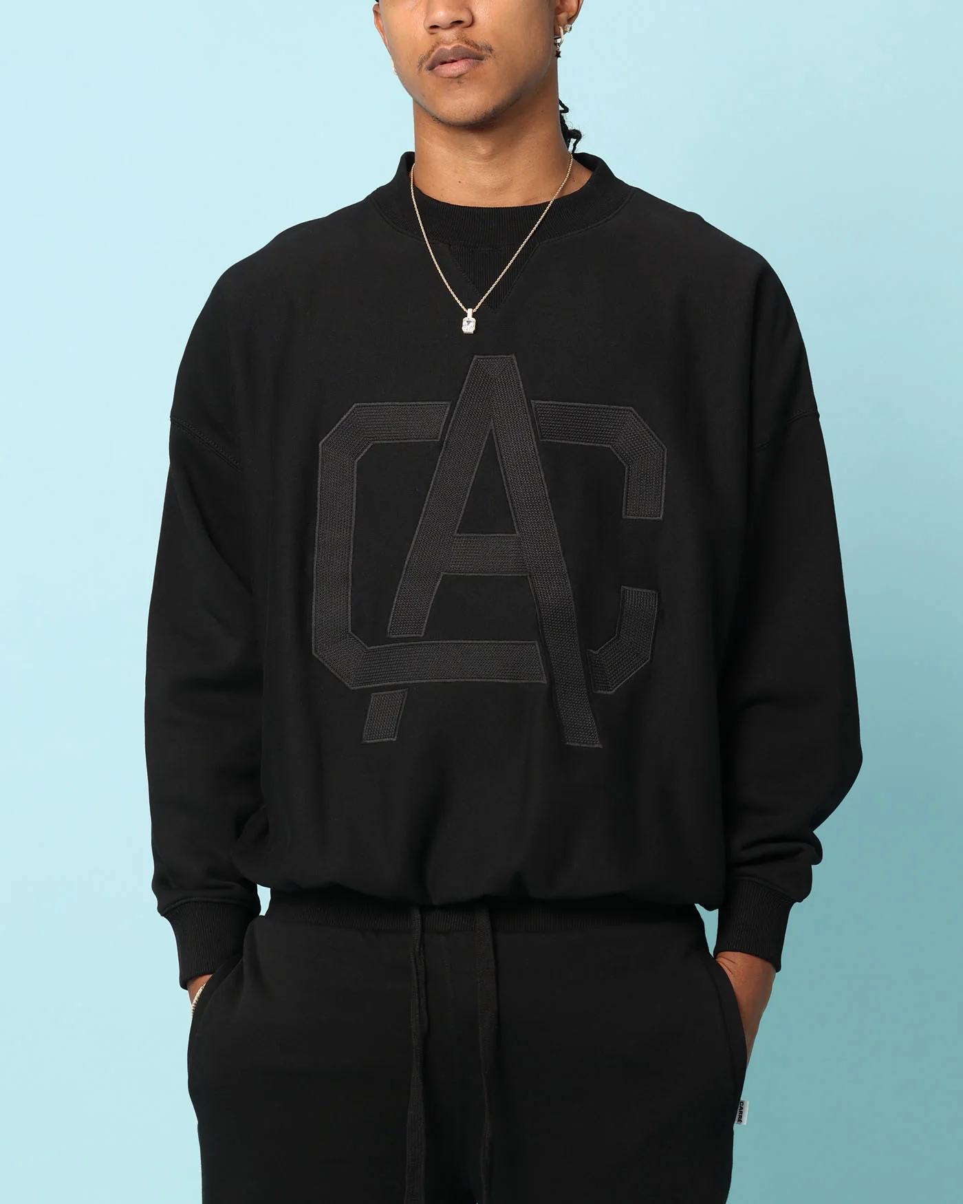 Carré Academy Oversized Crewneck Black - Image 2