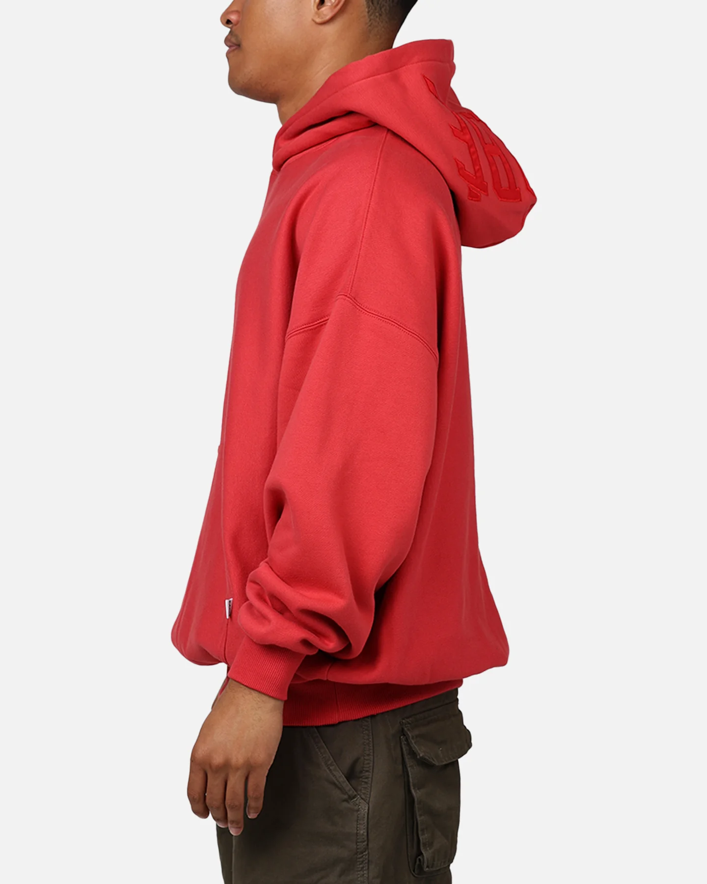 Carre Arch Oversized Hoodie Red - Image 5