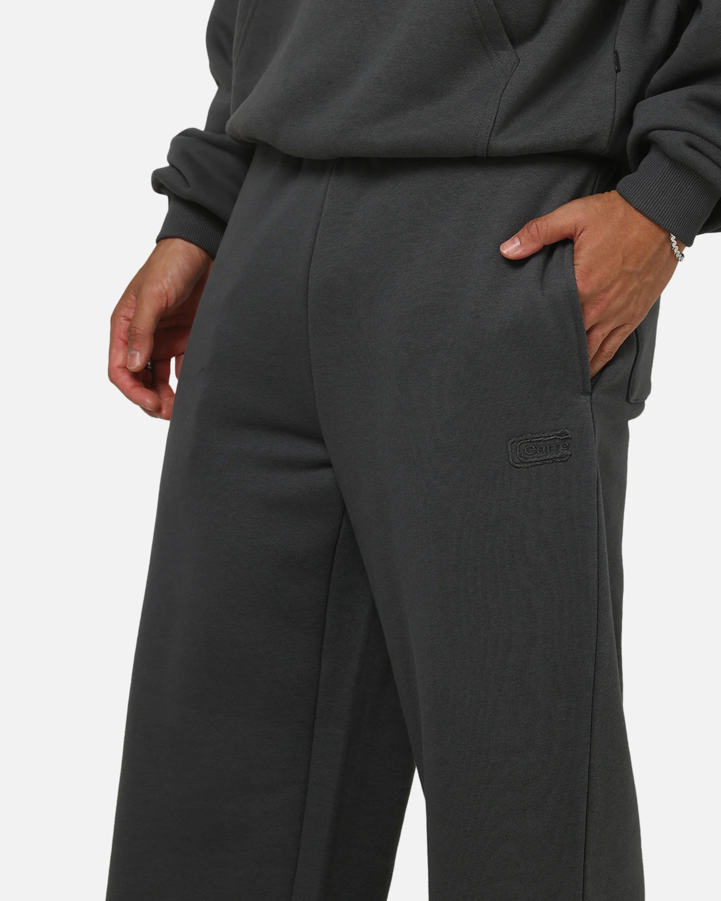 Carre Archive Trackpants Charcoal - Image 3