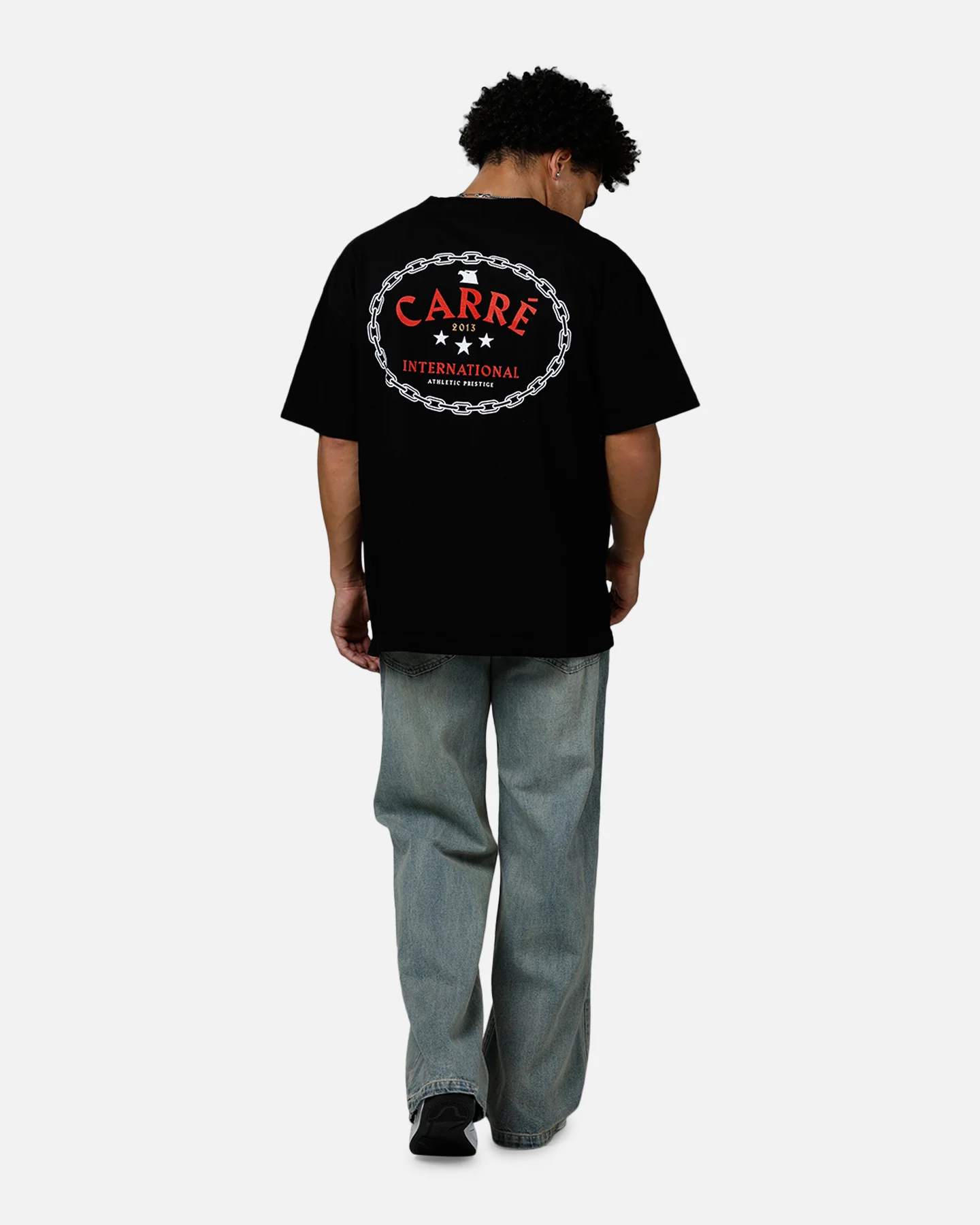 Carre Athletic Prestige T-Shirt Black - Image 6