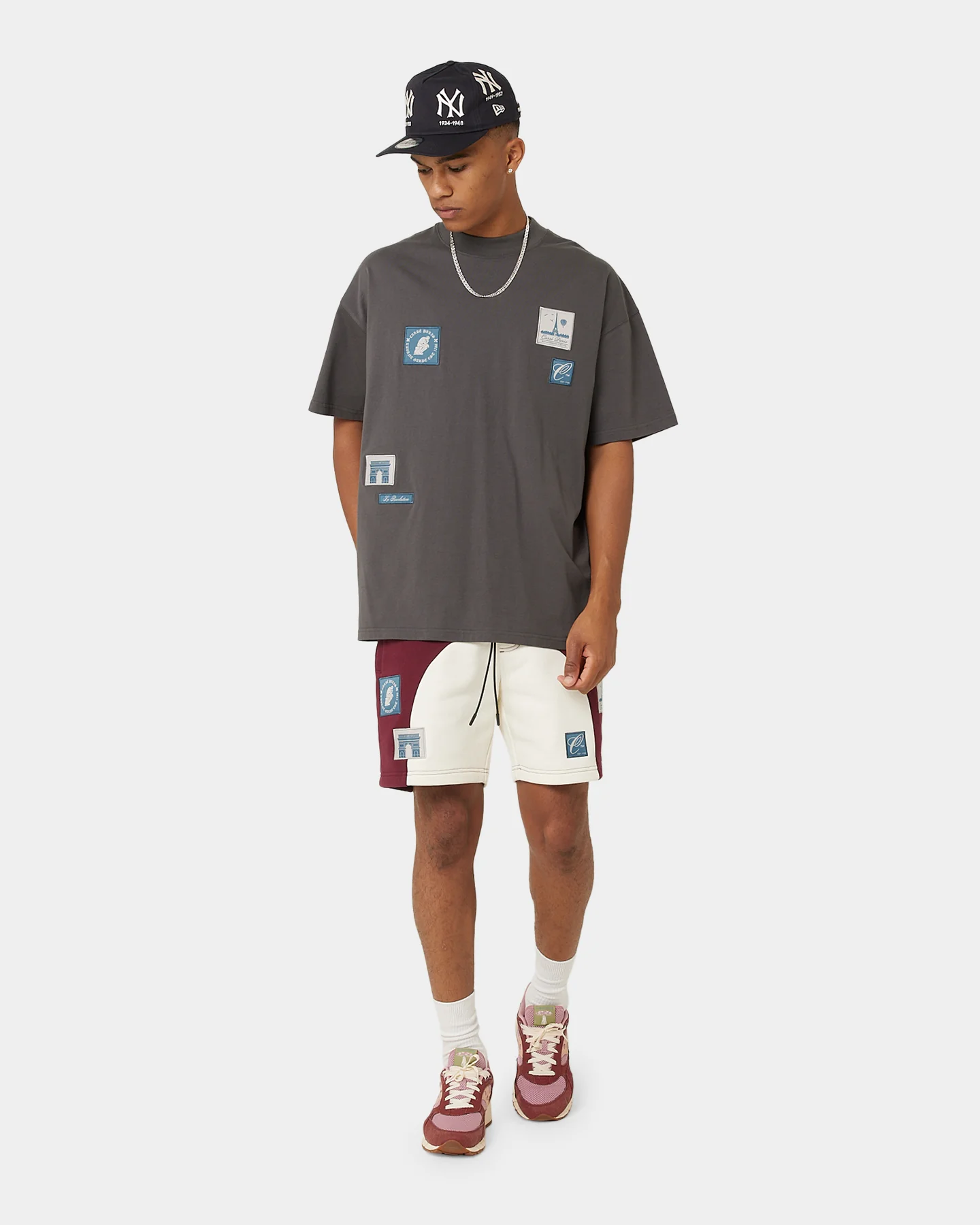 Carre Avant Oversized Short Sleeve T-Shirt Coal - Image 5