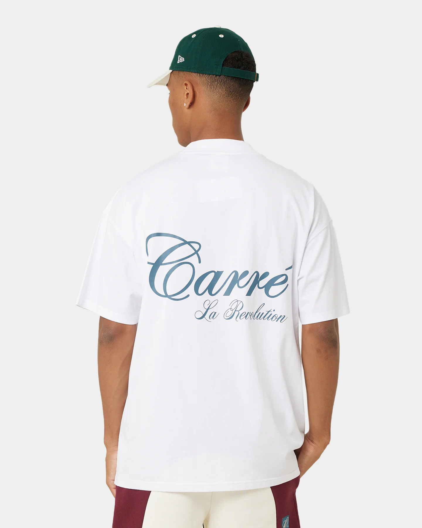 Carre Avant Oversized Short Sleeve T-Shirt White - Image 4