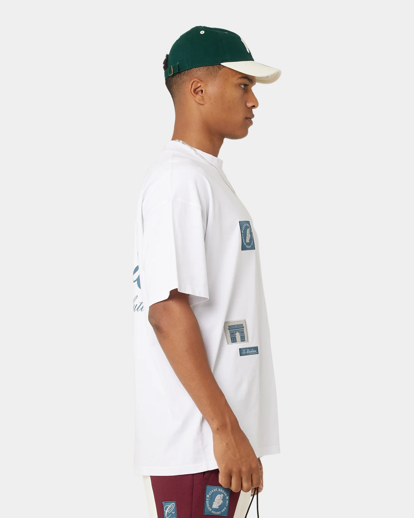 Carre Avant Oversized Short Sleeve T-Shirt White - Image 8