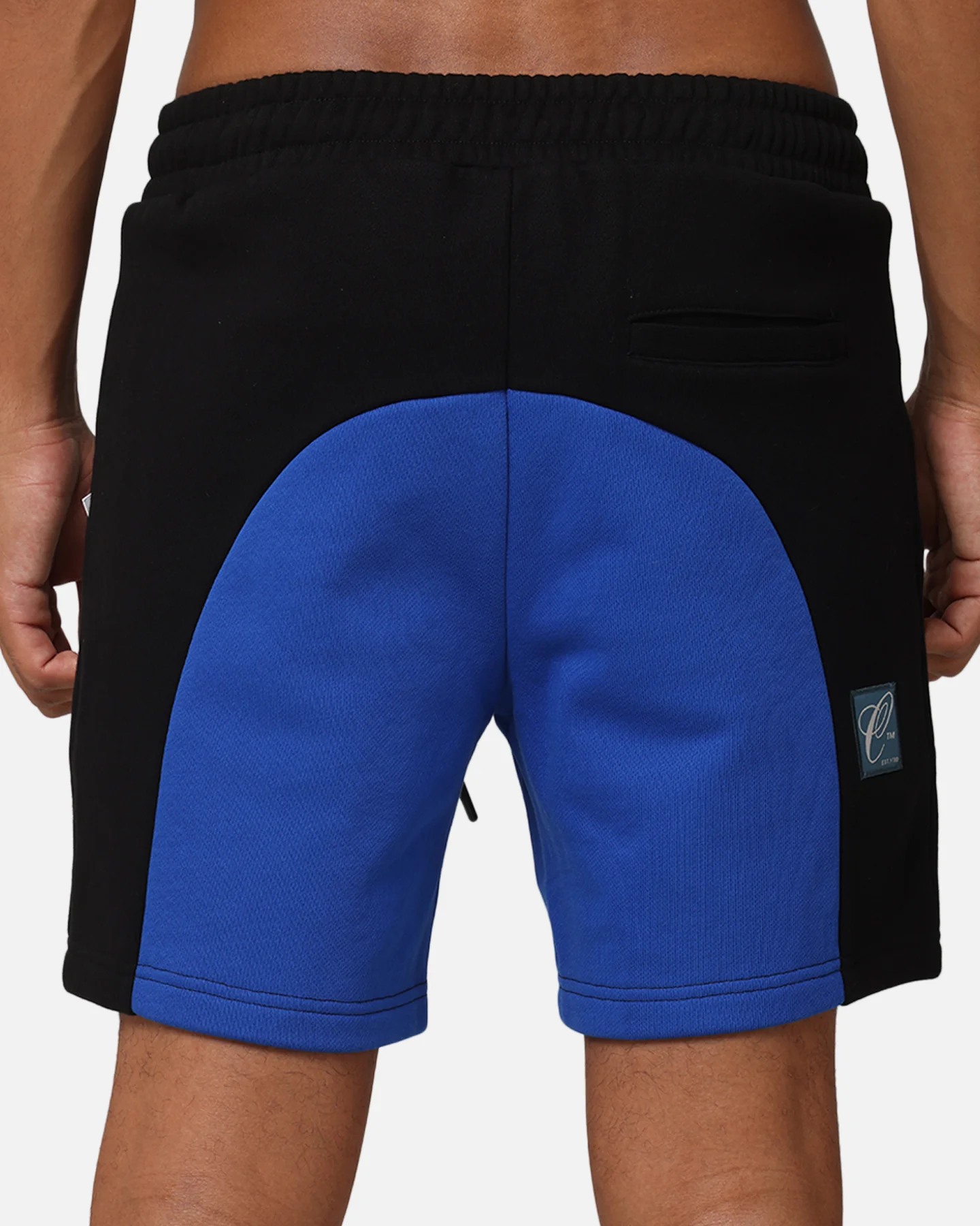 Carre Avant Panel Shorts Black/Royal - Image 8