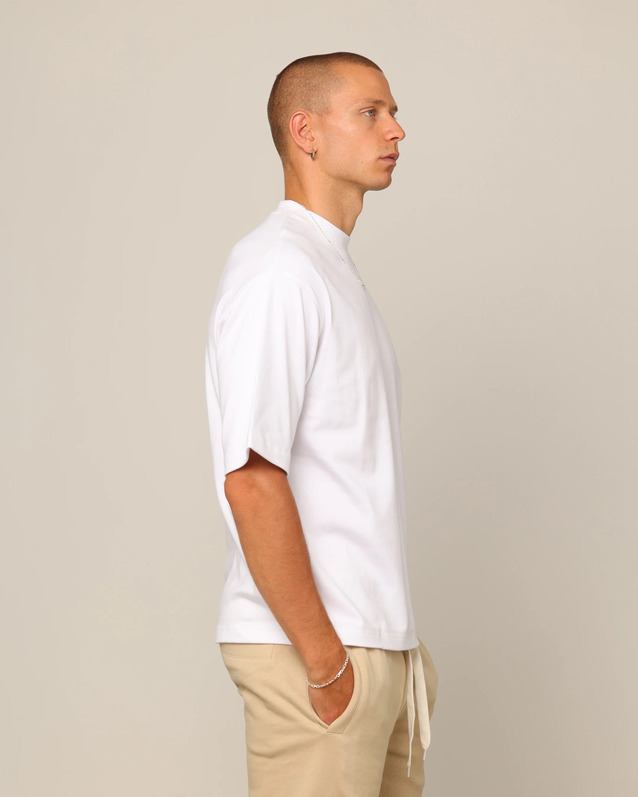 Carré Blanc Boxy T-Shirt White - Image 5