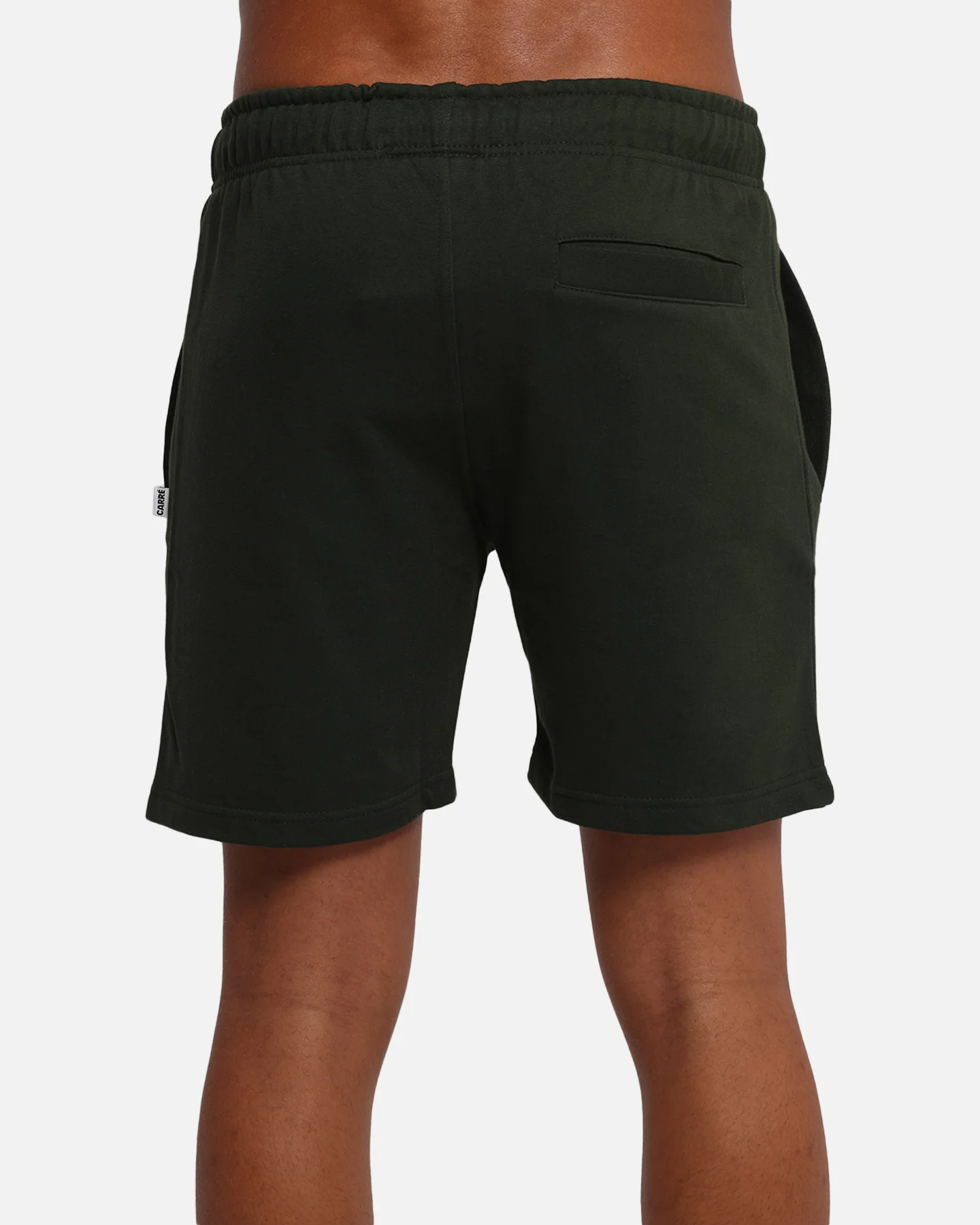 Carré Blanc Classic Sweat Shorts Dark Green - Image 8