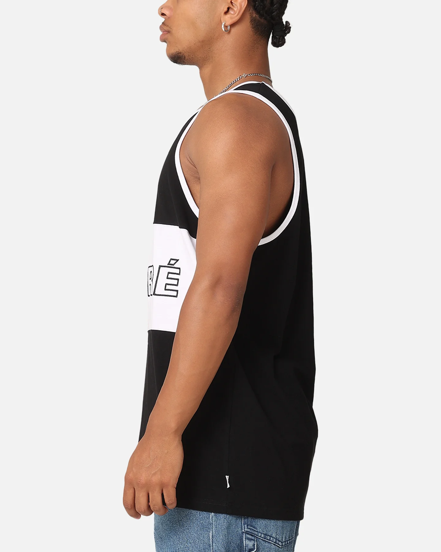 Carre Boost Panel Singlet Black - Image 5