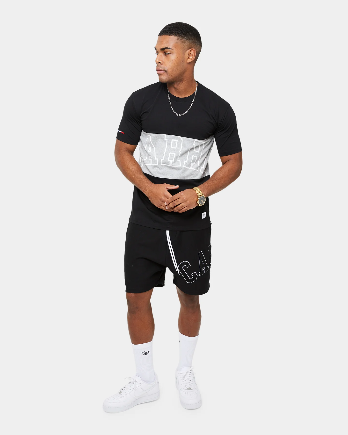 Carré C-Class Panel Classic Short Sleeve T-Shirt Black - Image 8