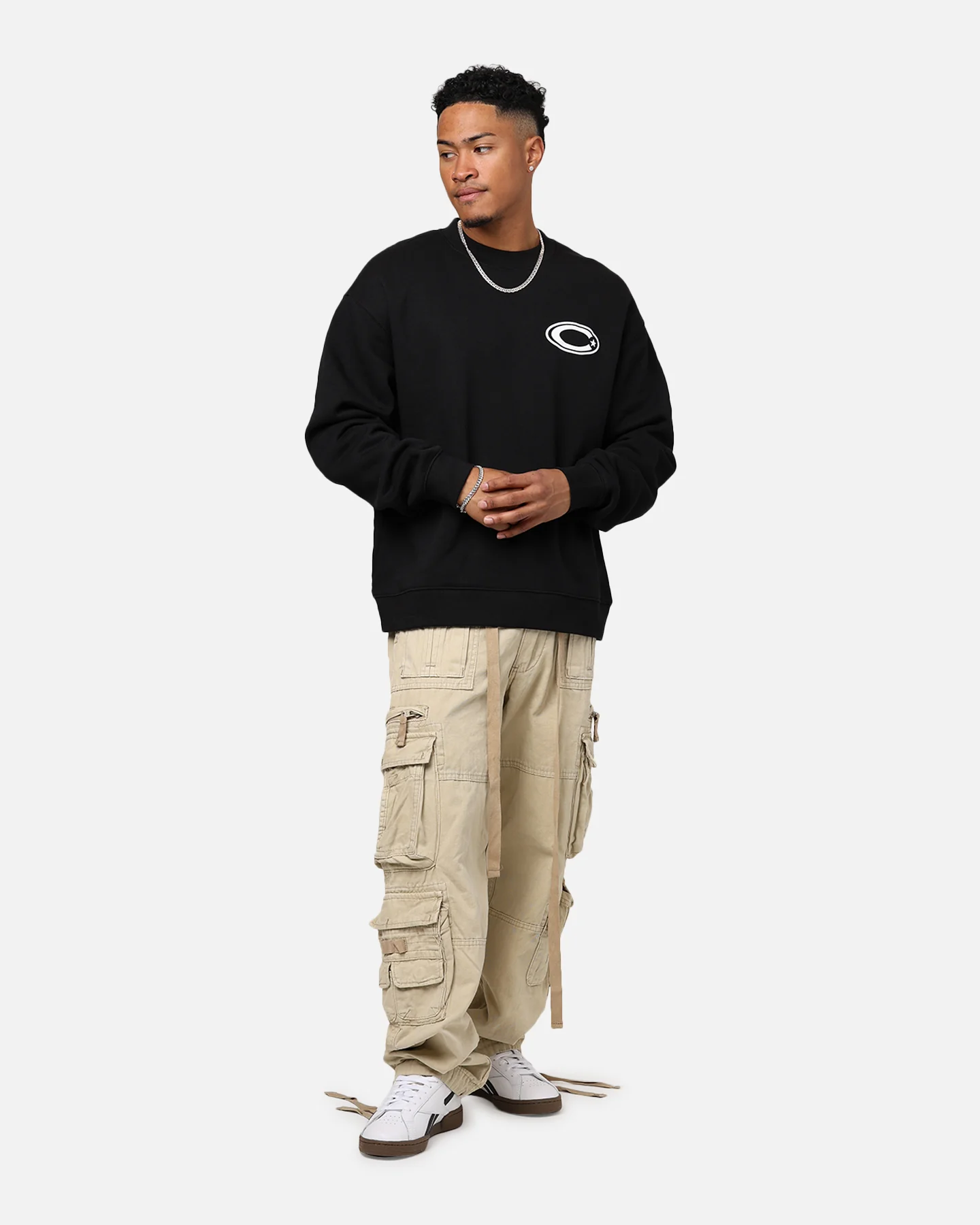 Carre C-Star Oversized Crewneck Black - Image 3
