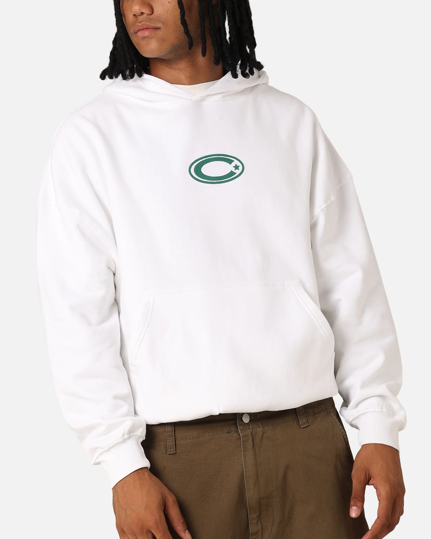 Carré C-Star Oversized Hoodie White - Image 7