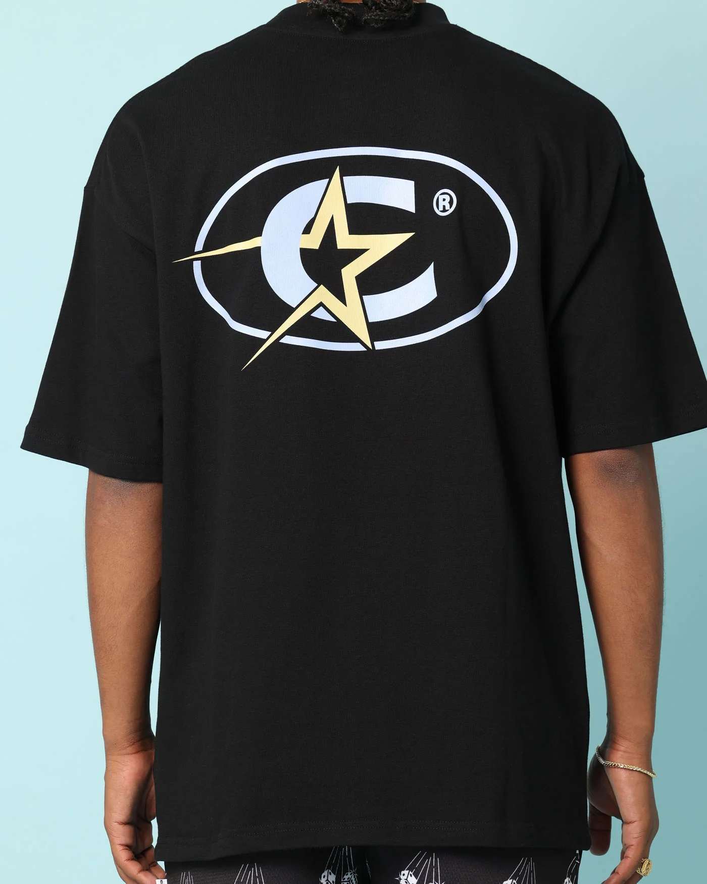 Carré C-Superstar Oversized T-Shirt Black - Image 3