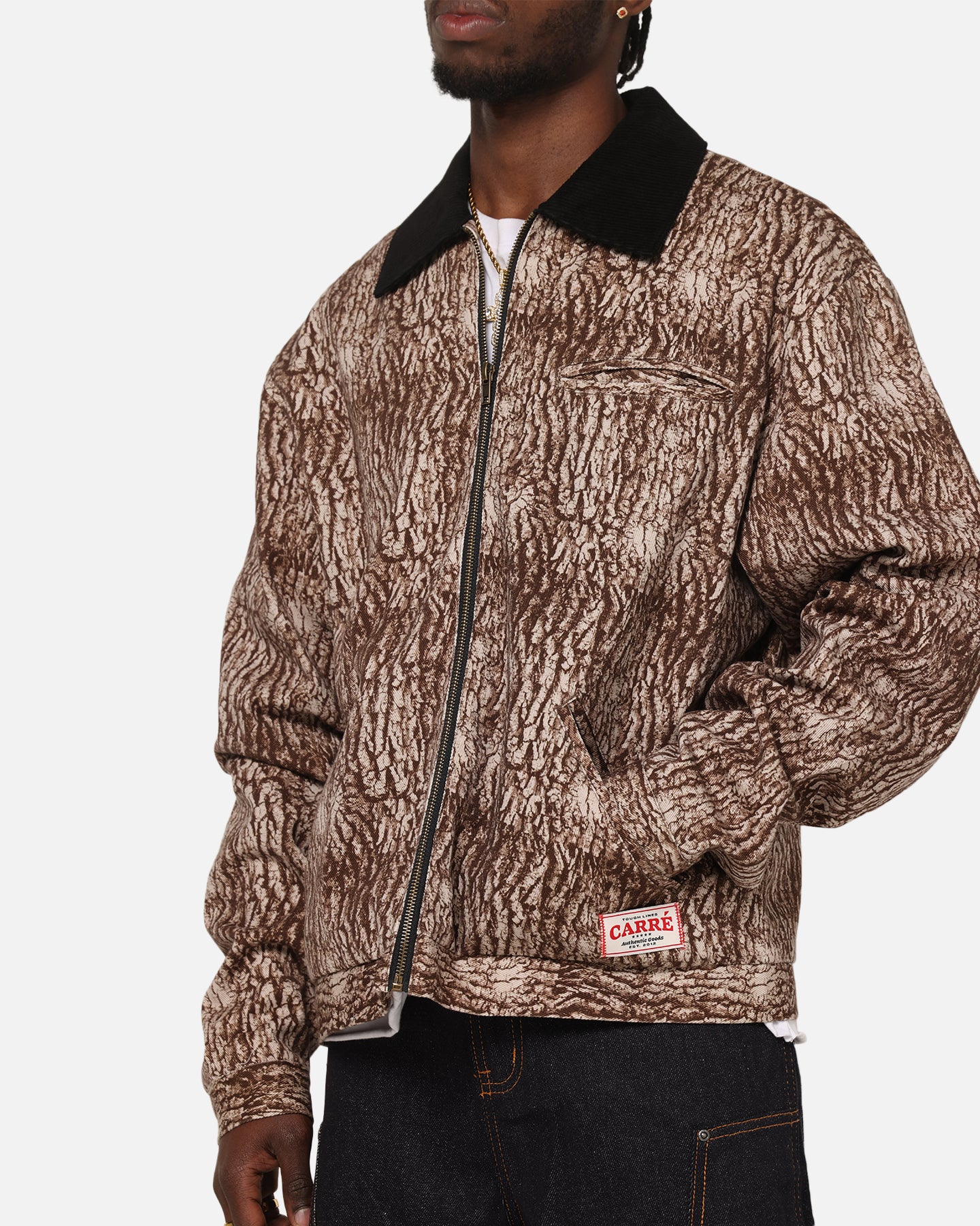 Carre Canvas Jacket Tree Bark - Image 6
