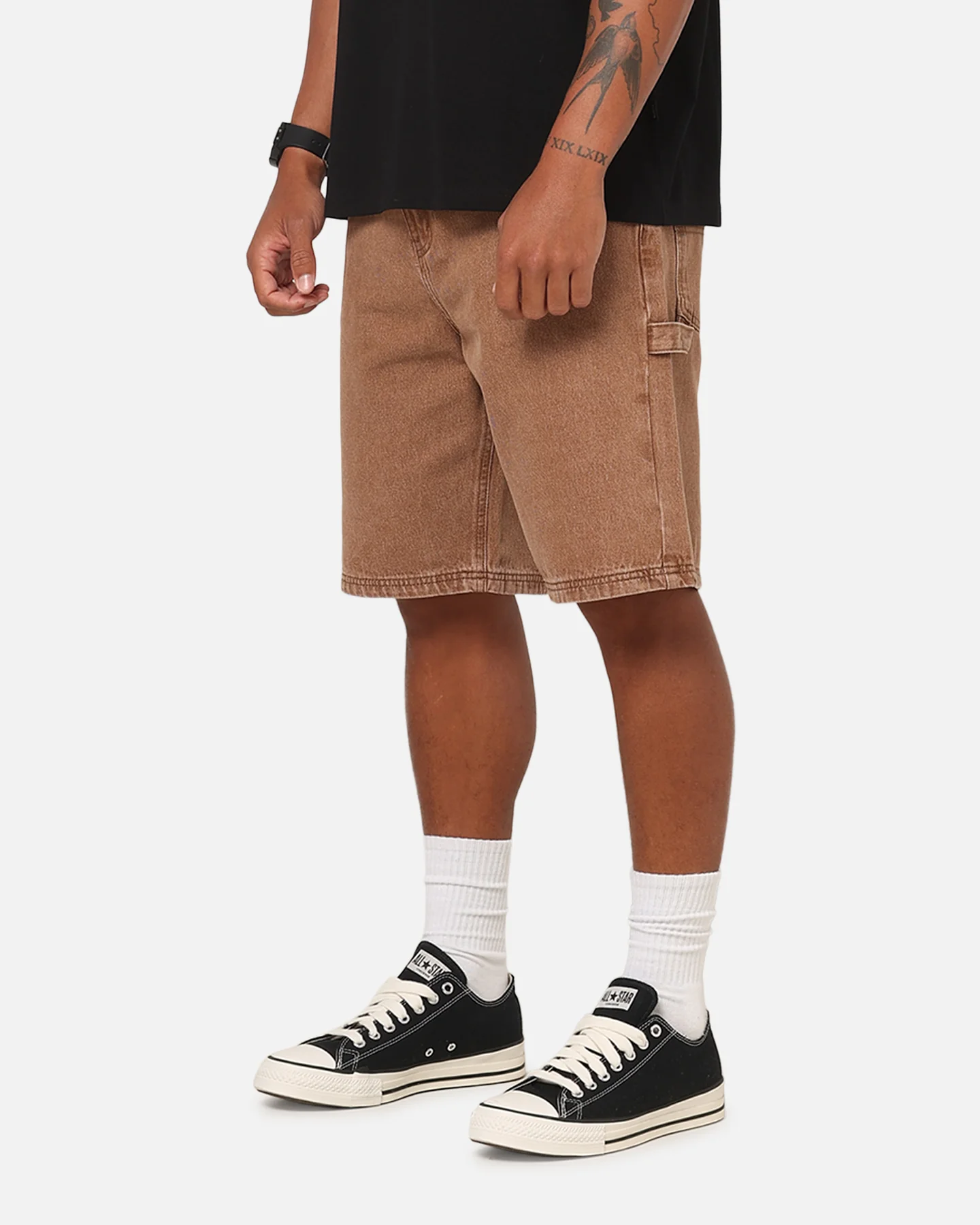 Carre Carpenter Jorts Tan - Image 6