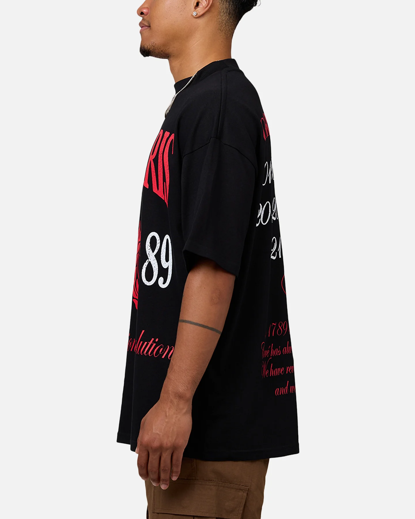 Carre Champs 24 Mock T-Shirt Black - Image 5