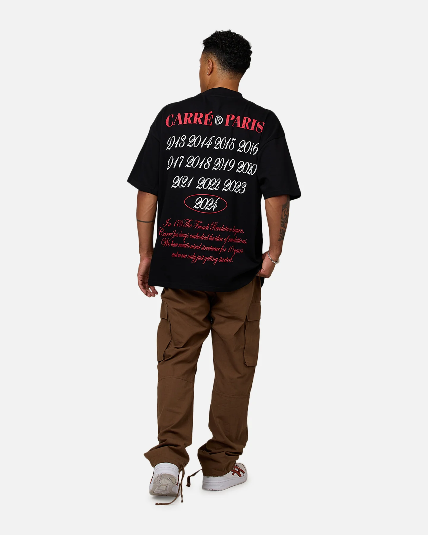 Carre Champs 24 Mock T-Shirt Black - Image 6