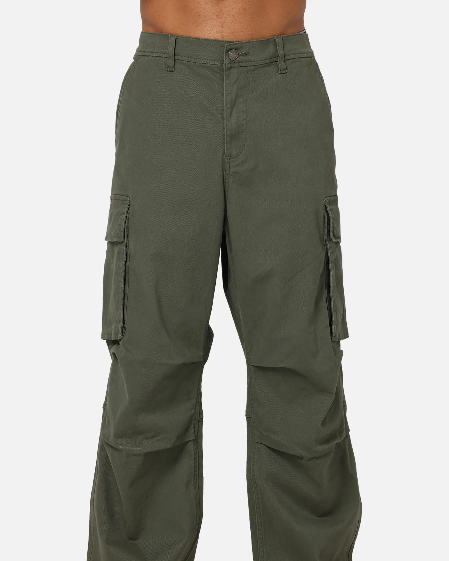 Carre Classic Cargo Pants Khaki - Image 8